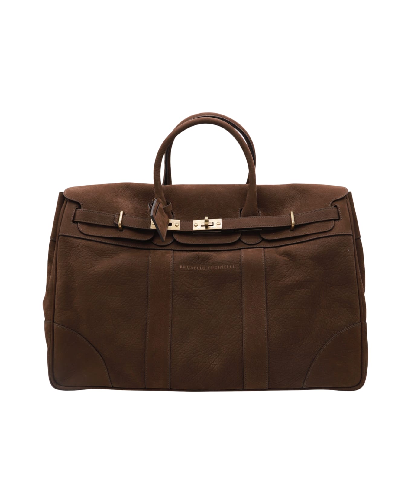 Brunello Cucinelli Brown Leather Bag