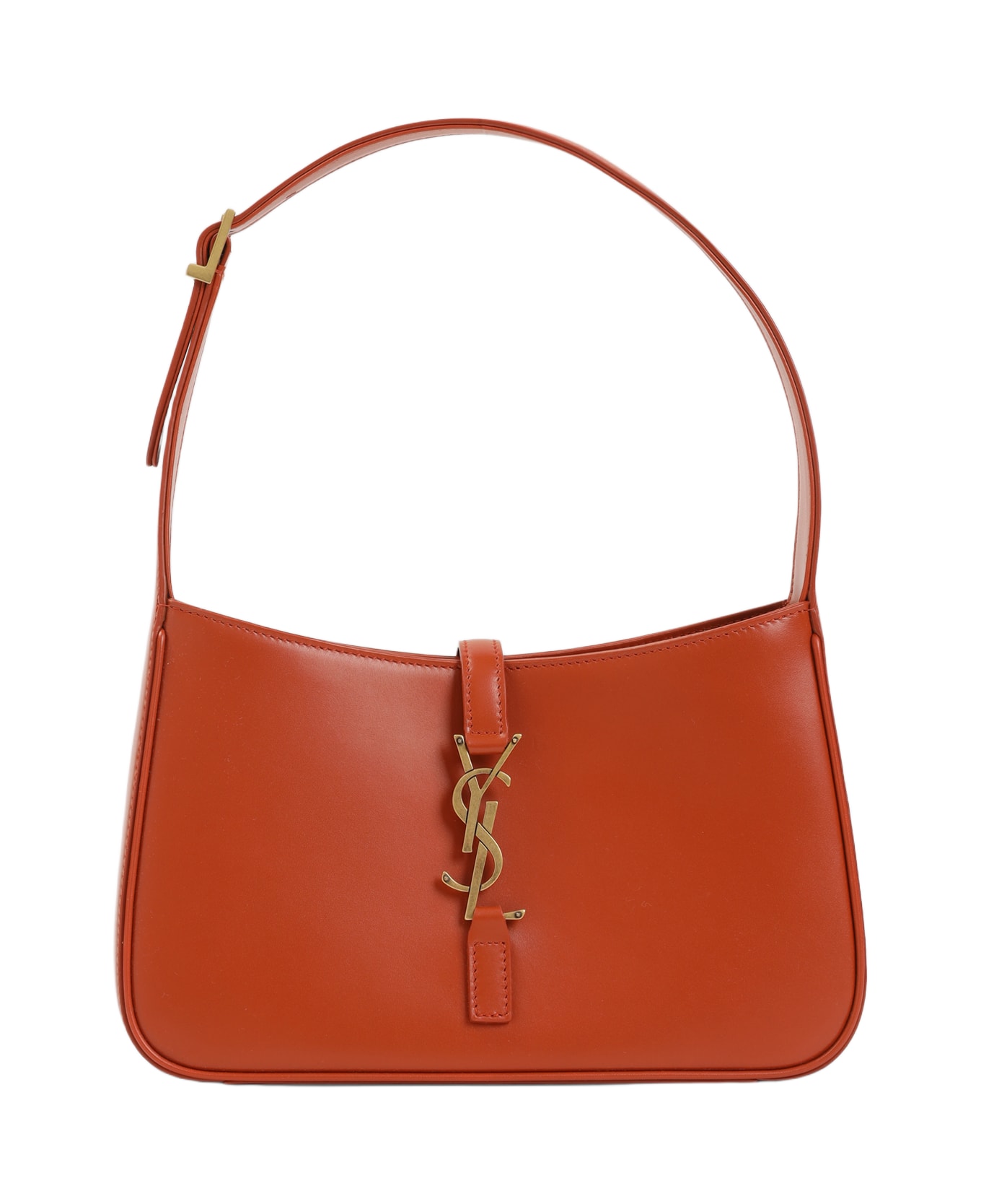 Saint Laurent Le 5a7 Bag - Dk Mandarin