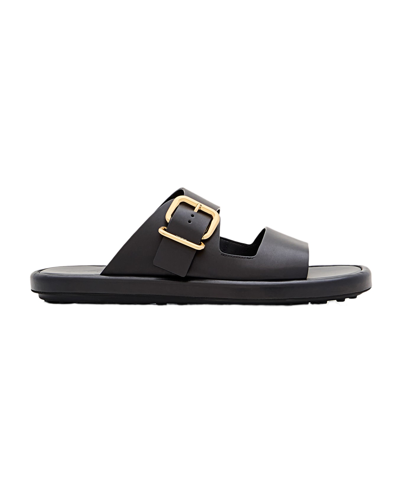 Tod's Double Band Sandal - Black