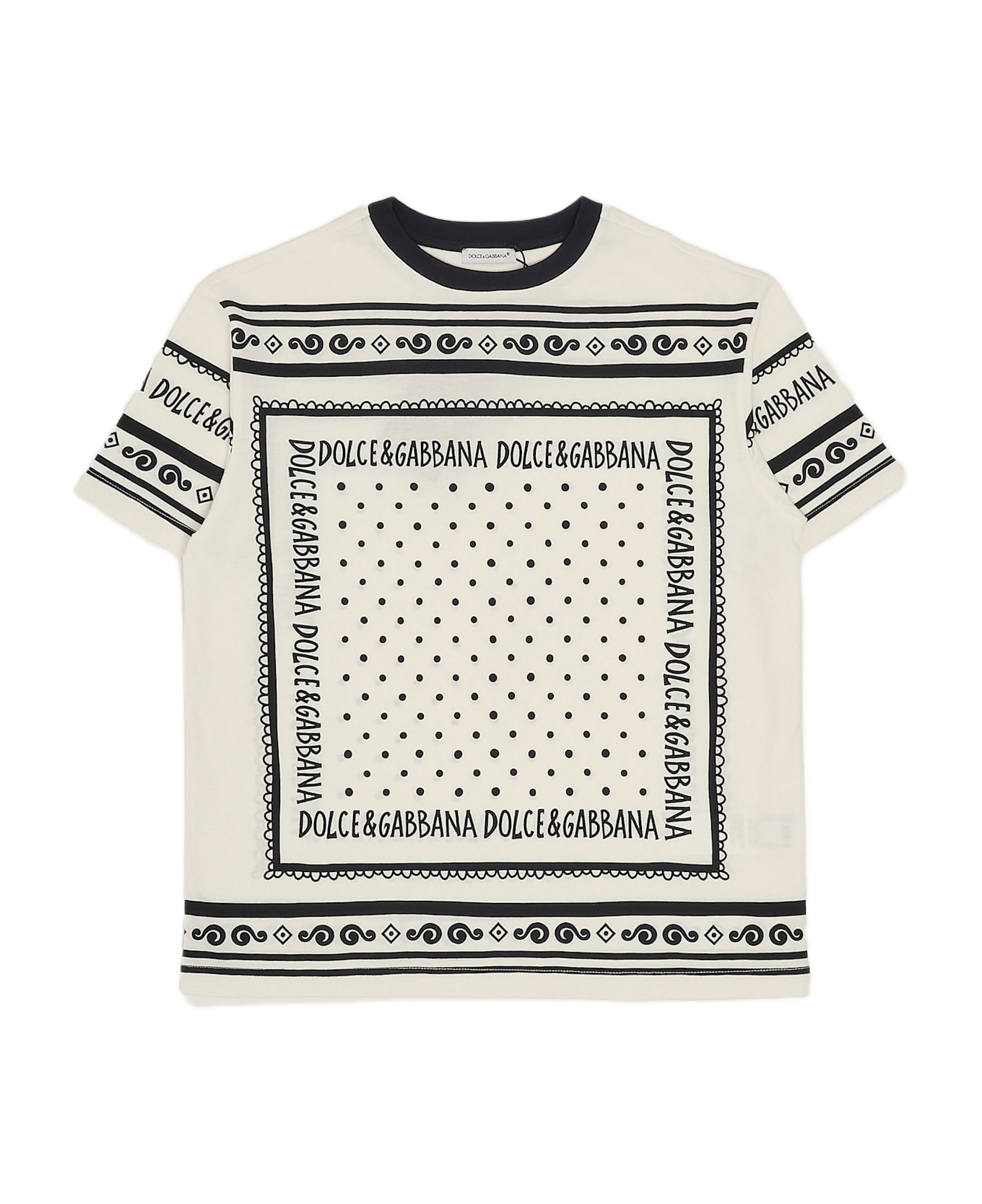 Dolce & Gabbana T-shirt T-shirt - BIANCO-BLU
