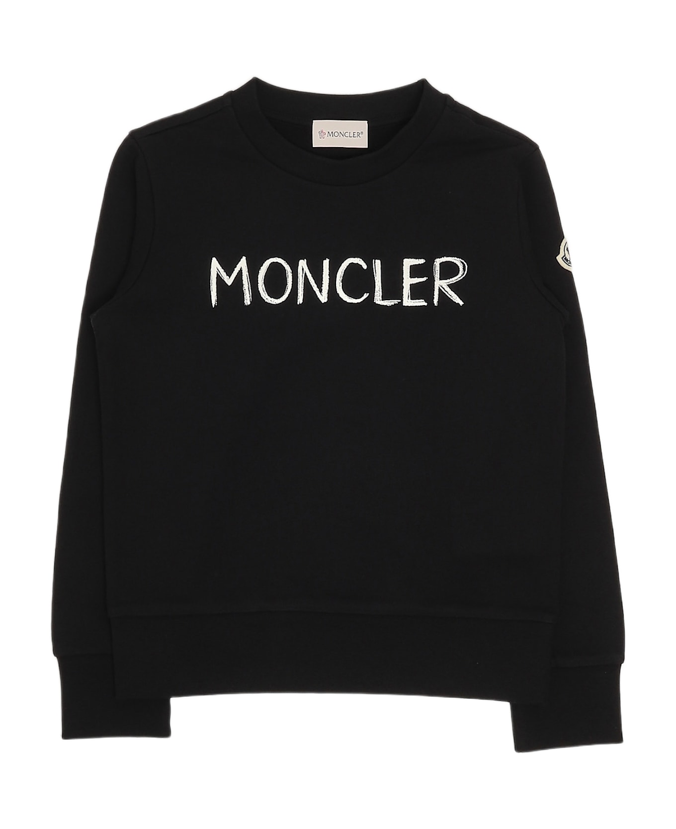 Moncler Sweatshirt Sweatshirt - NERO