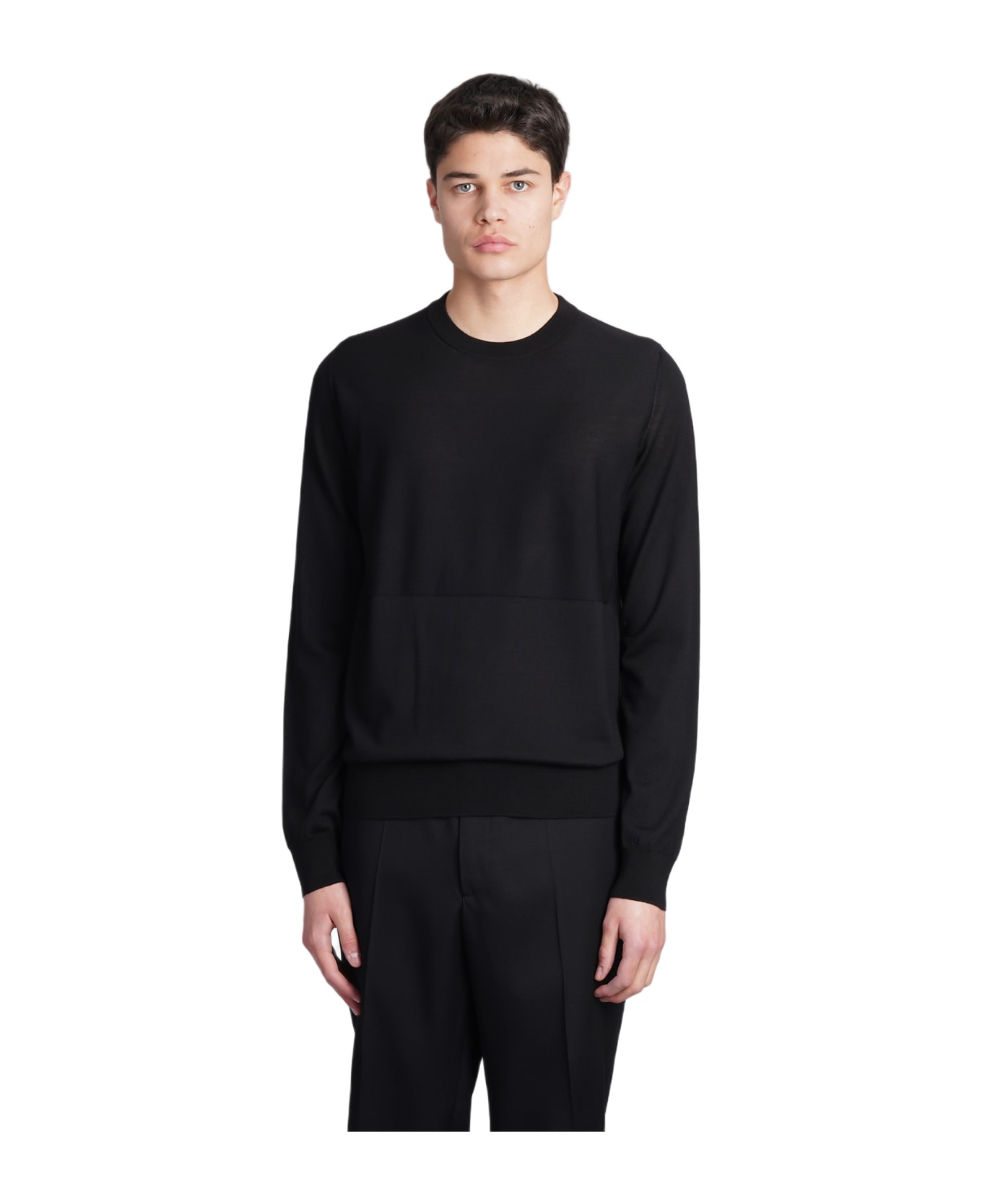 Jil Sander Knitwear In Black Wool - black ニットウェア