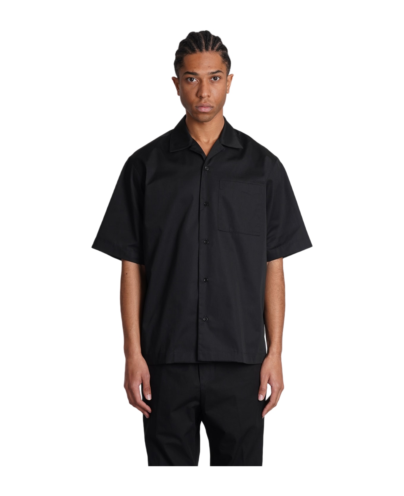 OAMC Shirt In Black Polyester - black シャツ