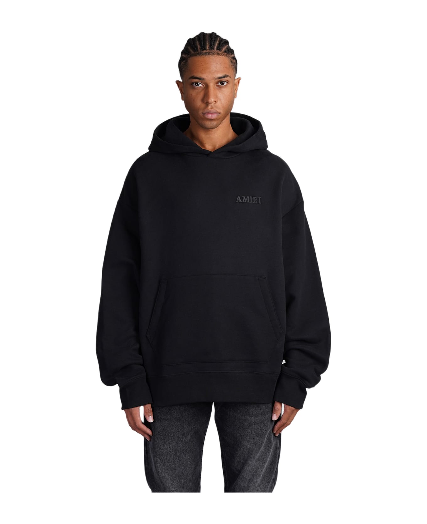 AMIRI Sweatshirt In Black Cotton - black
