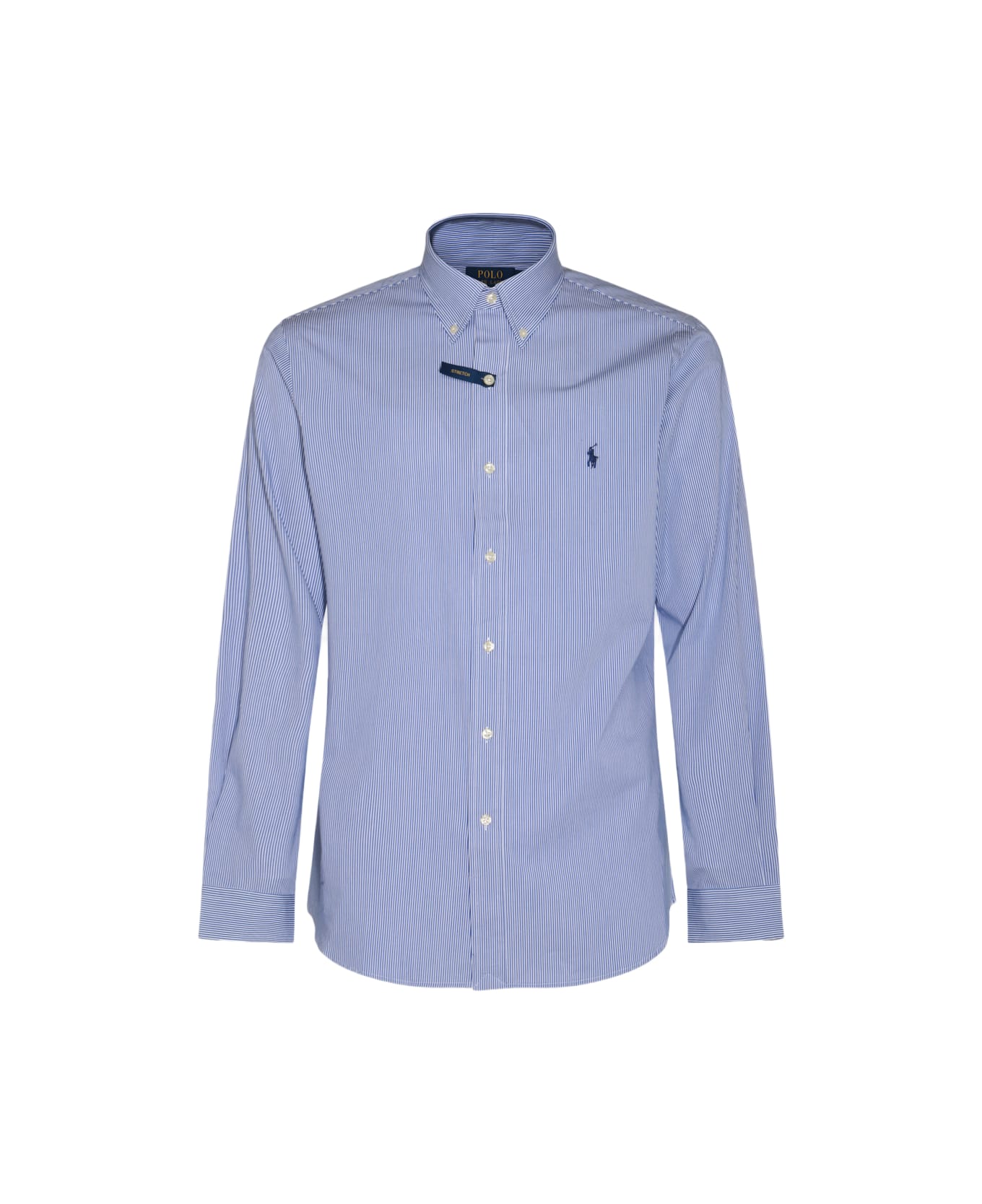 Polo Ralph Lauren Blue Cotton Shirt - Blue