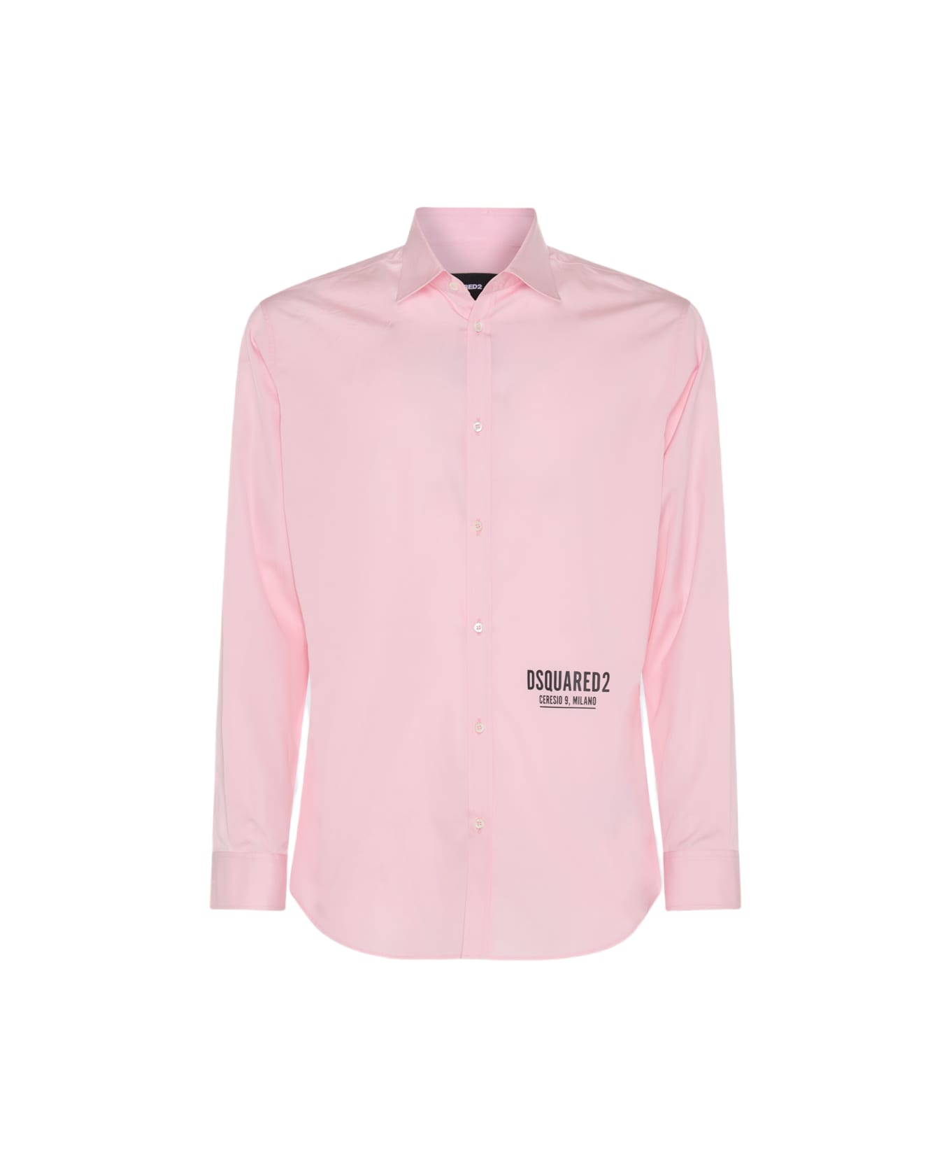 Dsquared2 Pink Cotton Shirt - Pink