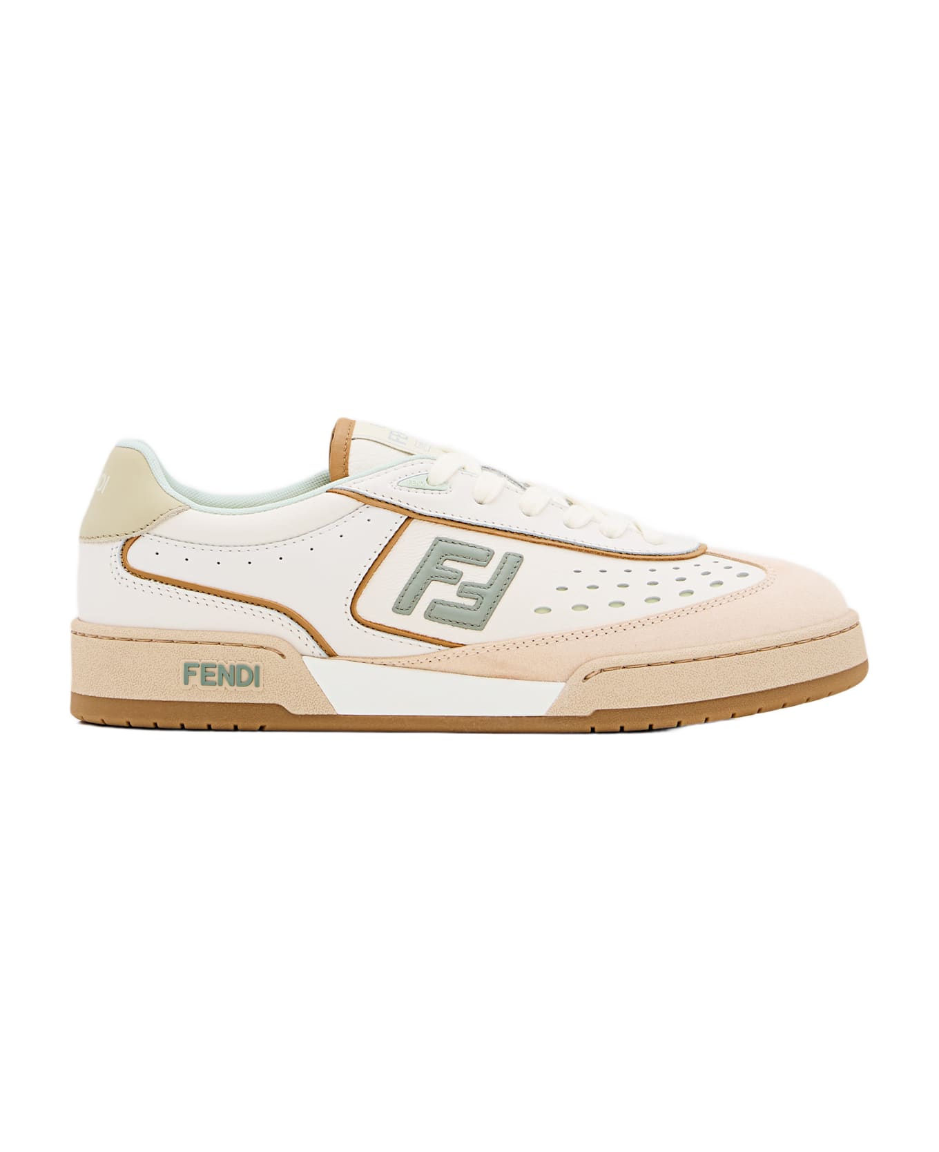 Fendi Ff Sneakers - White