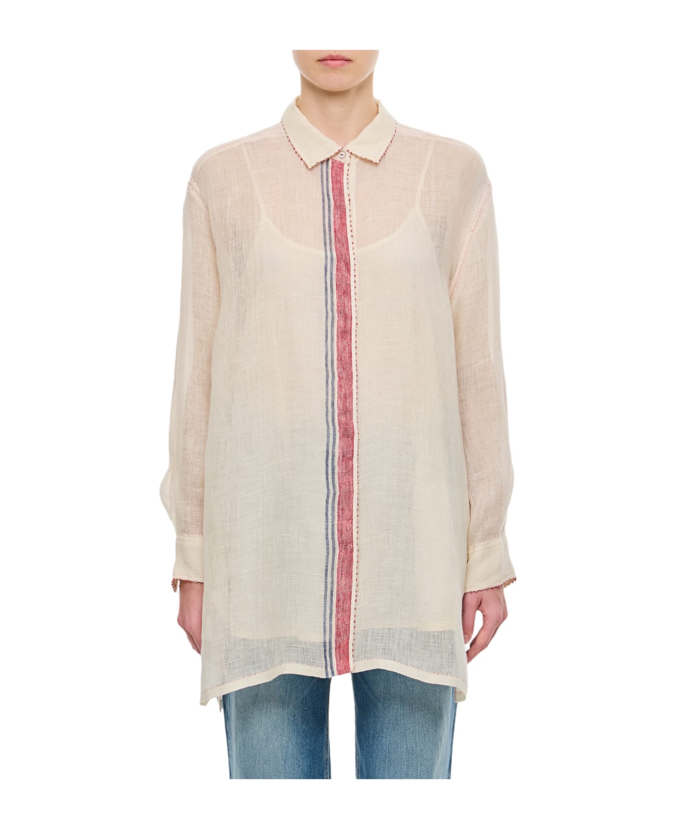 Péro Silk Pattern Shirt - MultiColour