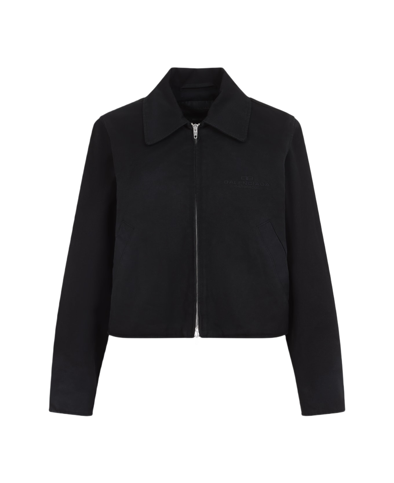 Balenciaga Shrunk Parka - Black