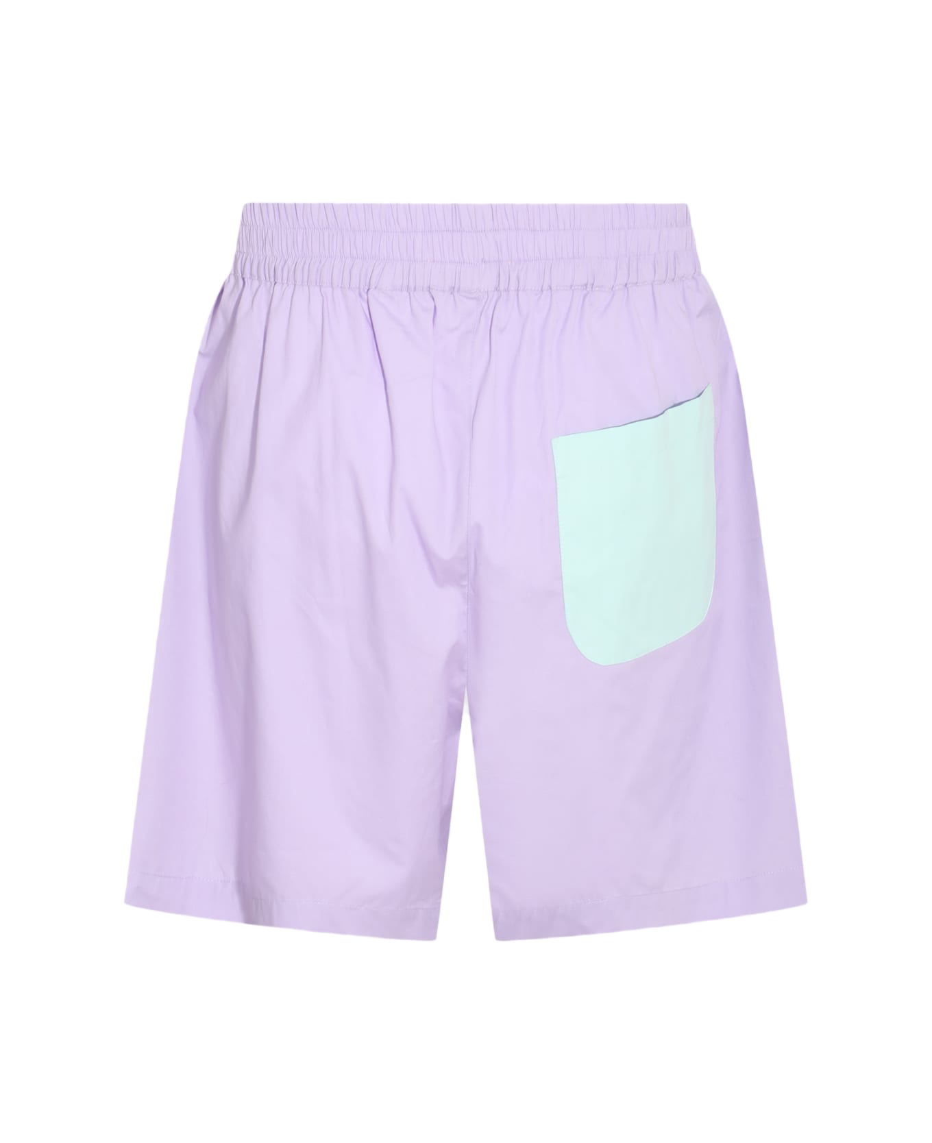 ih nom uh nit Lavender Cotton Shorts - LAVENDER ショートパンツ