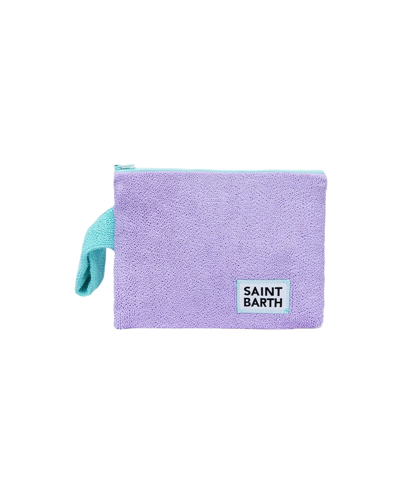 MC2 Saint Barth Pareasy Purple Crinkle Pochette - PINK