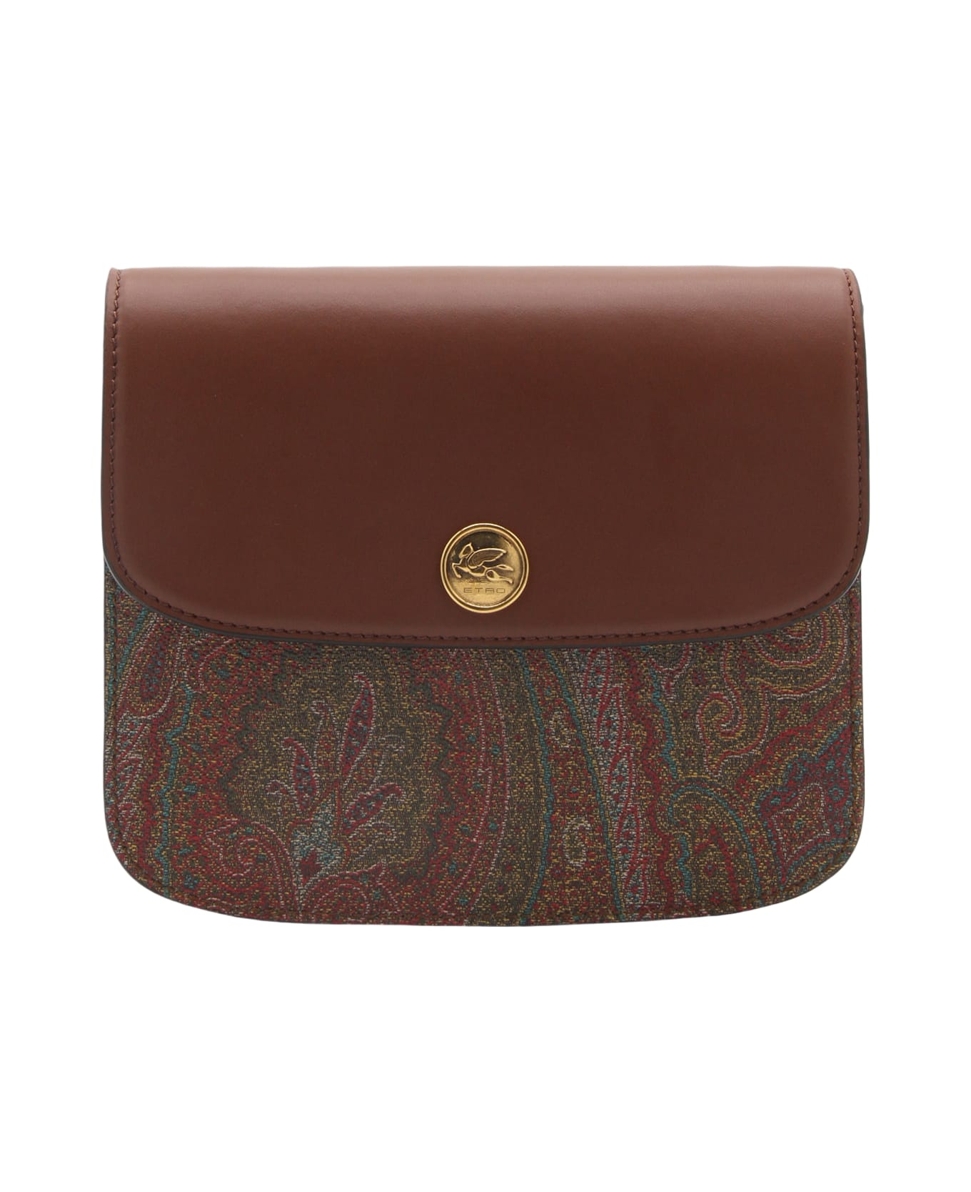 Etro Tan And Multicolor Paisley Essential - Brown