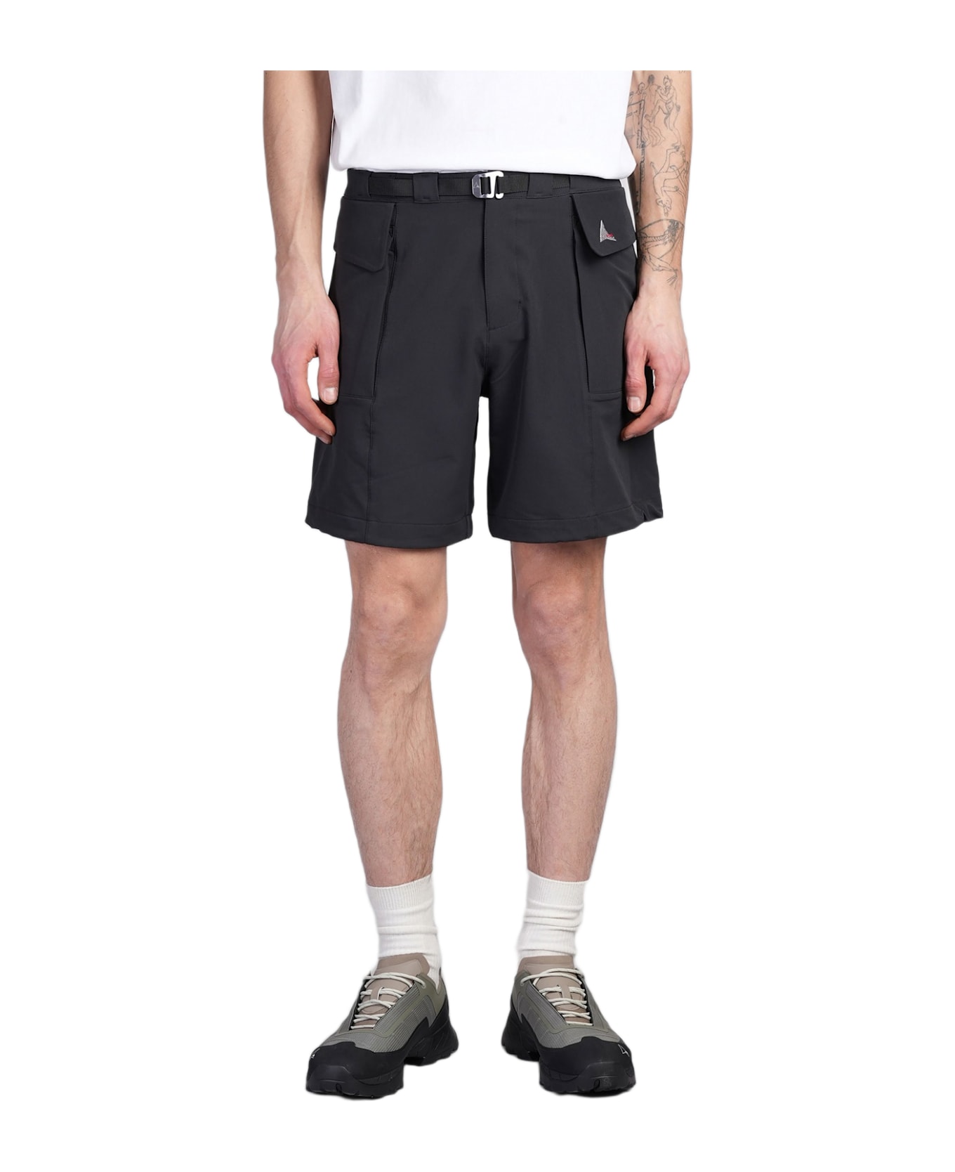 ROA Duty Shorts Shorts In Black Polyamide - black