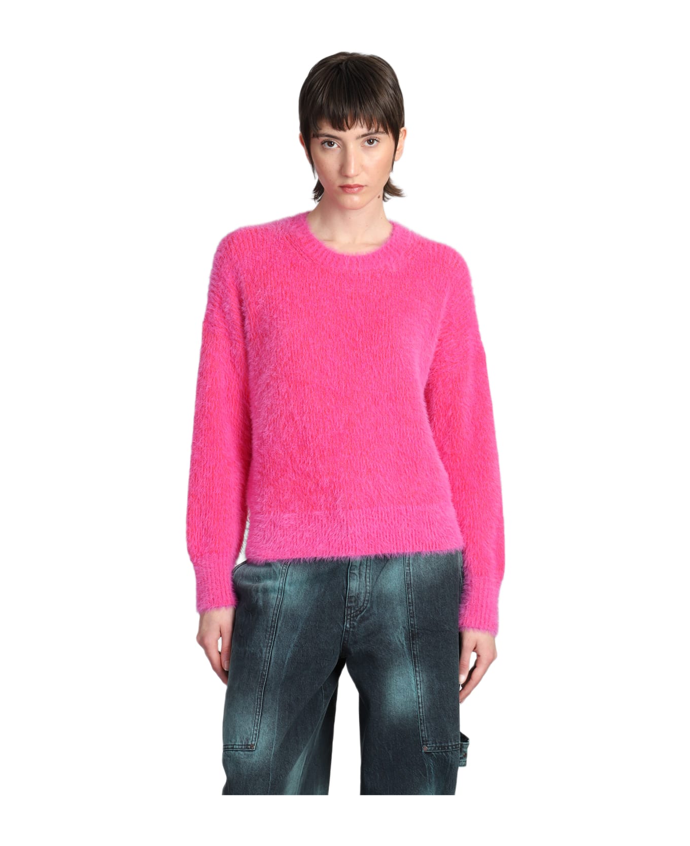 Stella McCartney Wool Blend Sweater - fuxia