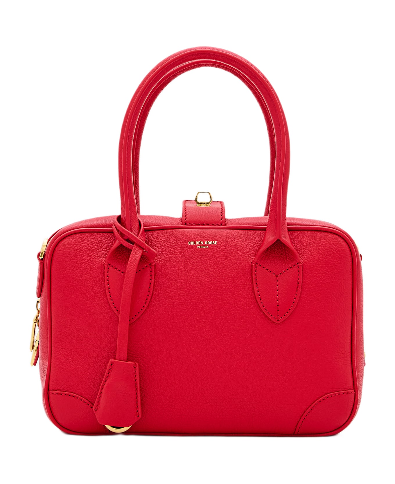 Golden Goose Waist Leather Handbag - Red