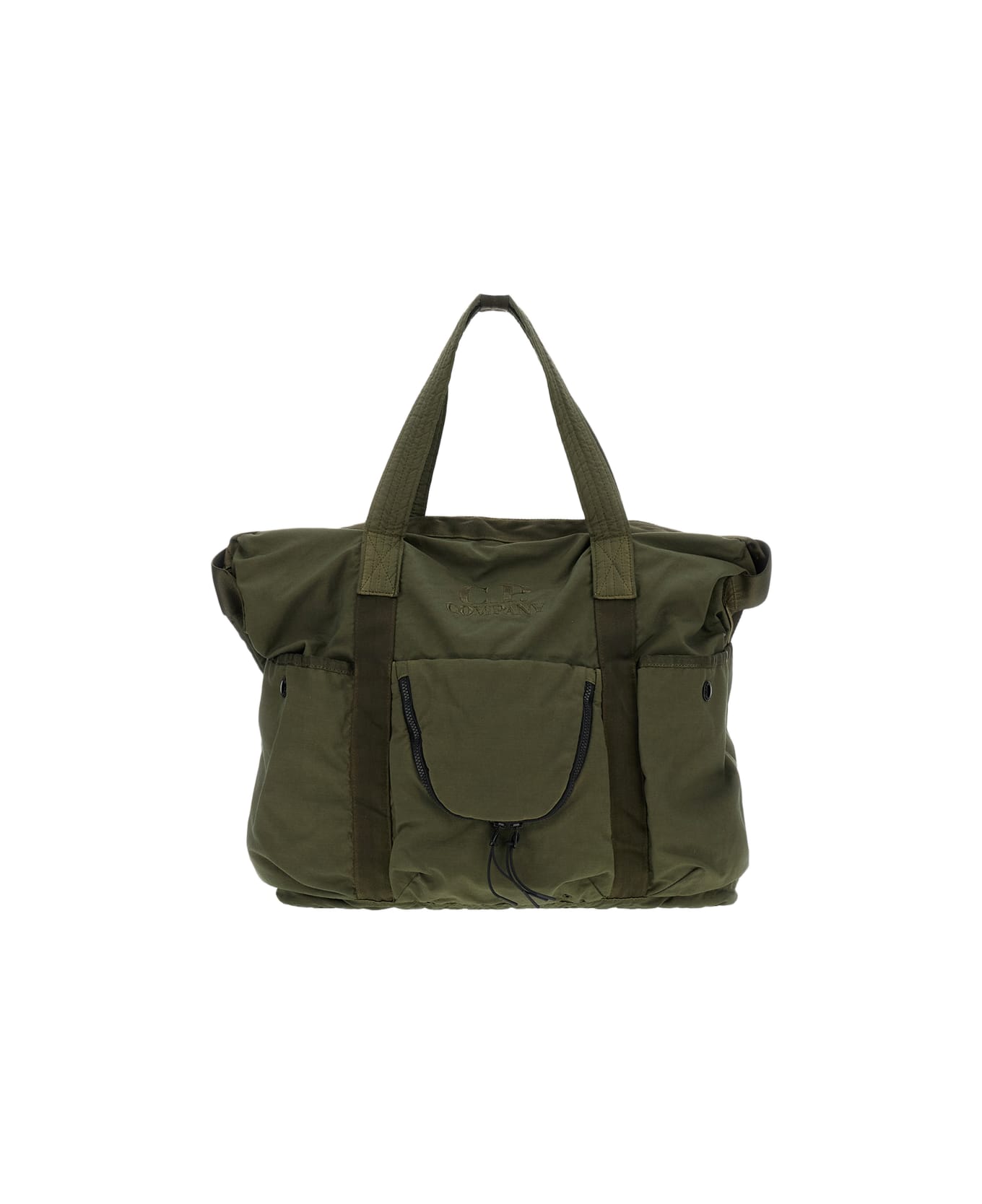 C.P. Company Twill Tote Bag - Green