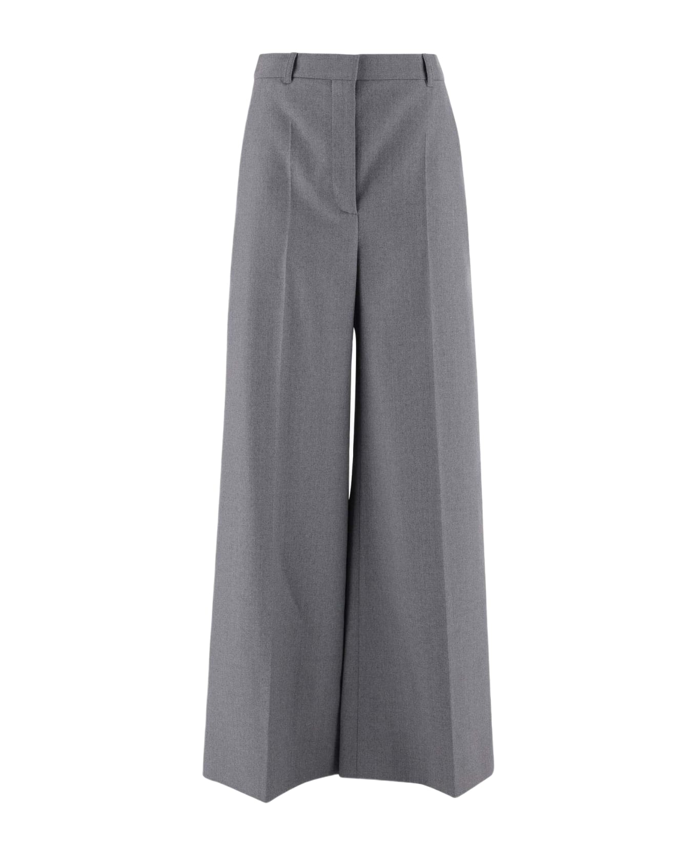 Stella McCartney Wool Flared Pants - Grey