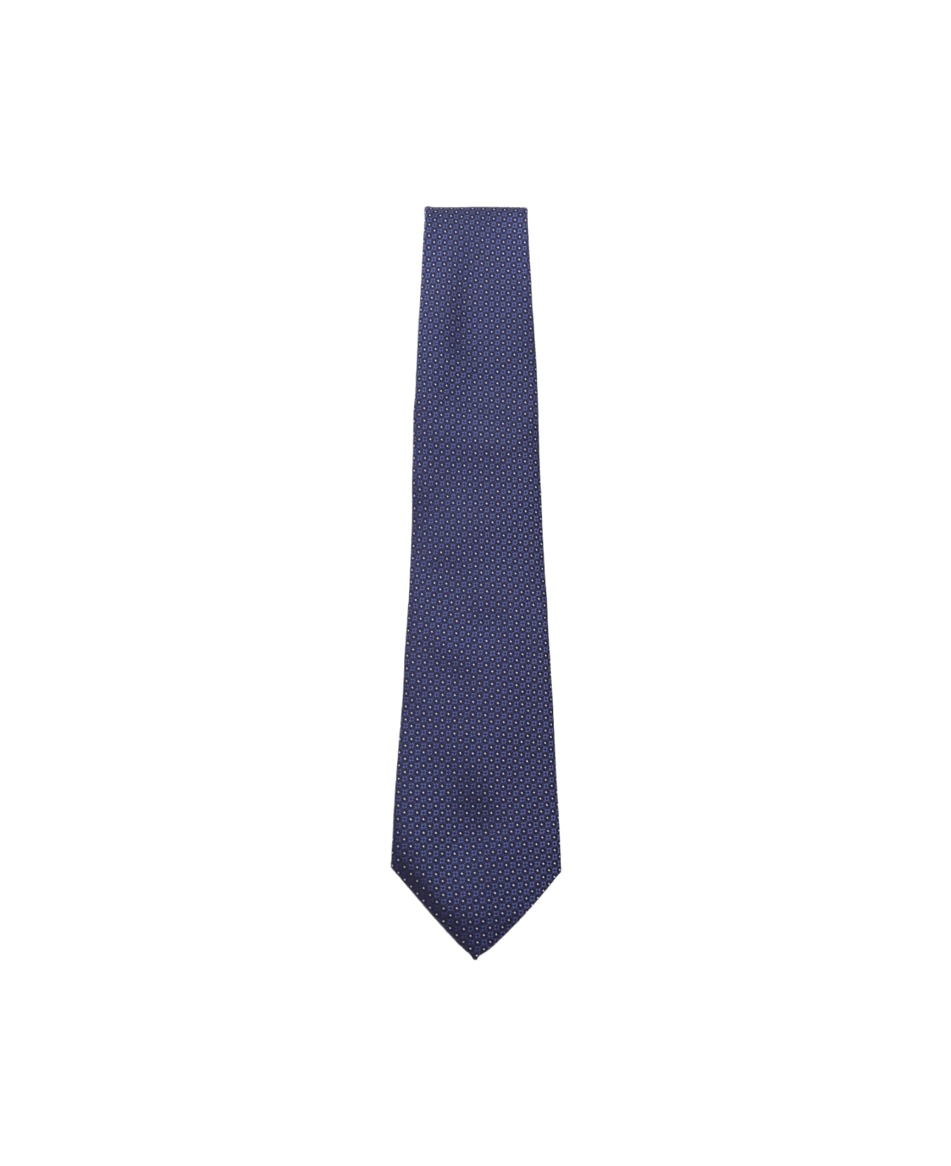 Canali Blue Wool Tie