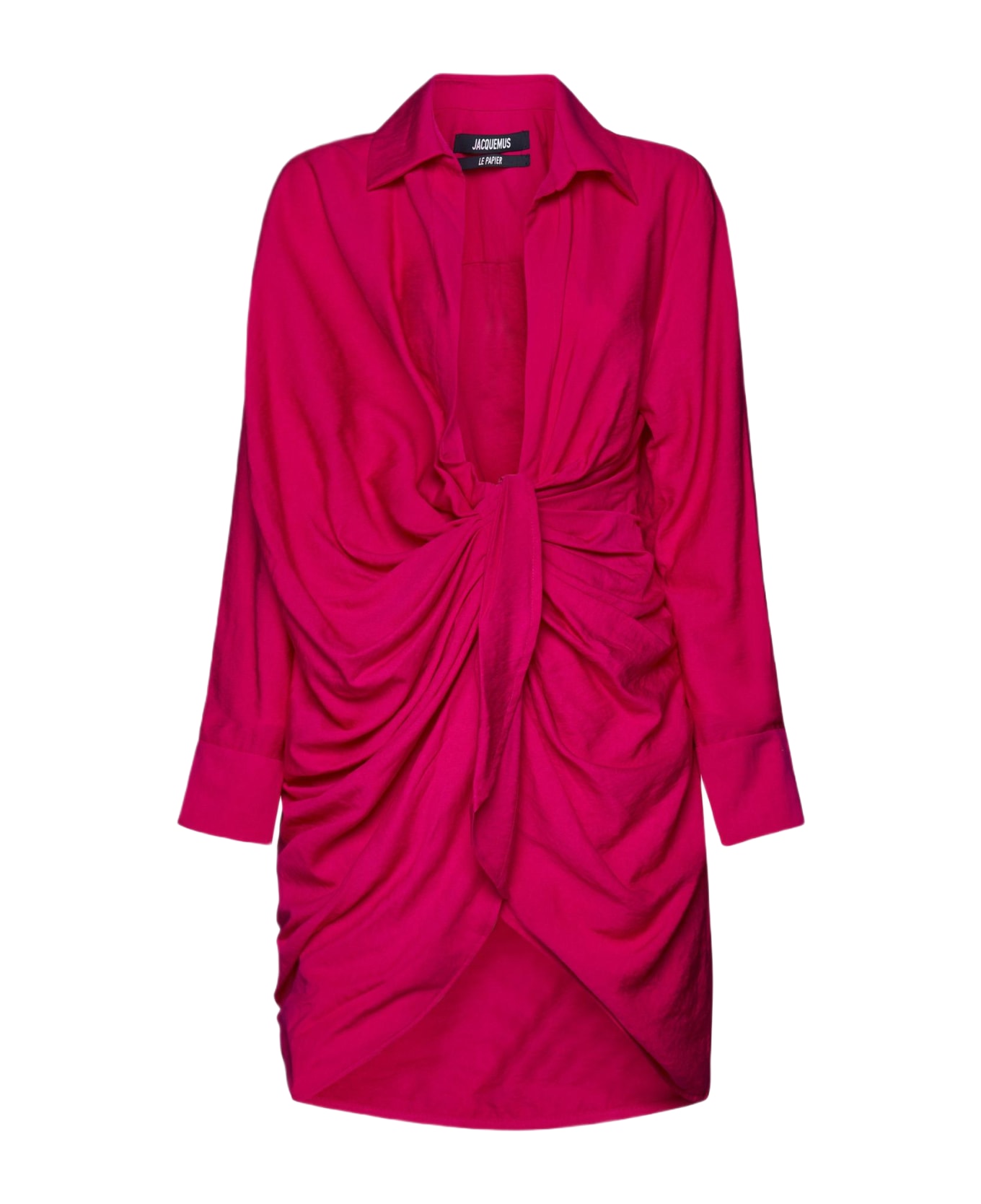 Jacquemus Bahia Viscose-blend Dress - Pink