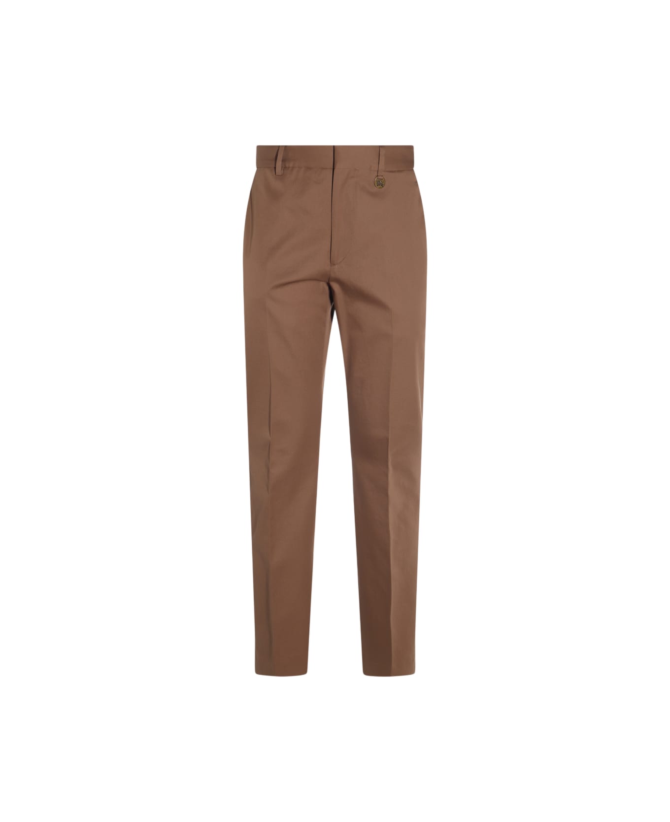 Burberry Beige Cotton Pants - Beige