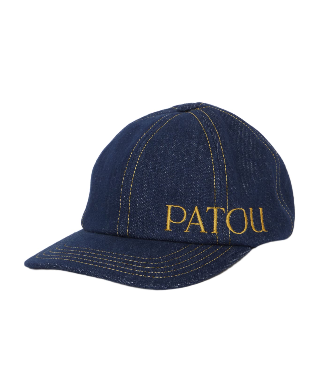 Patou Cap In Denim - Denim 帽子