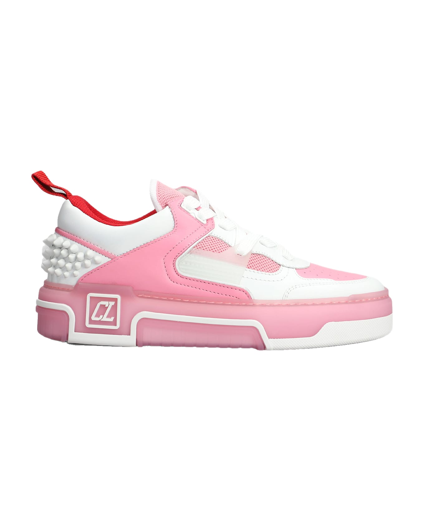 Christian Louboutin Astroloubi Sneakers In White Leather And Fabric - white
