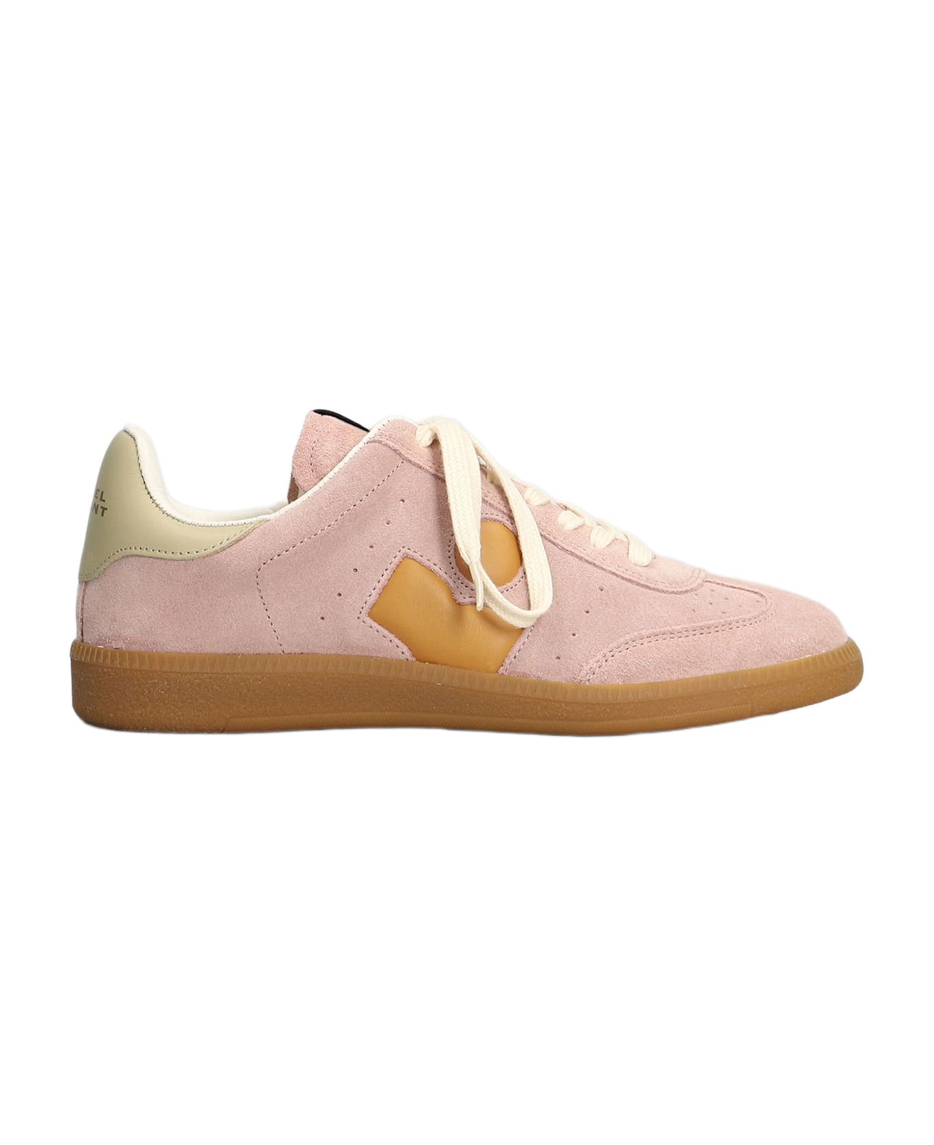 Isabel Marant Bryce Sneakers In Rose-pink Suede - rose-pink