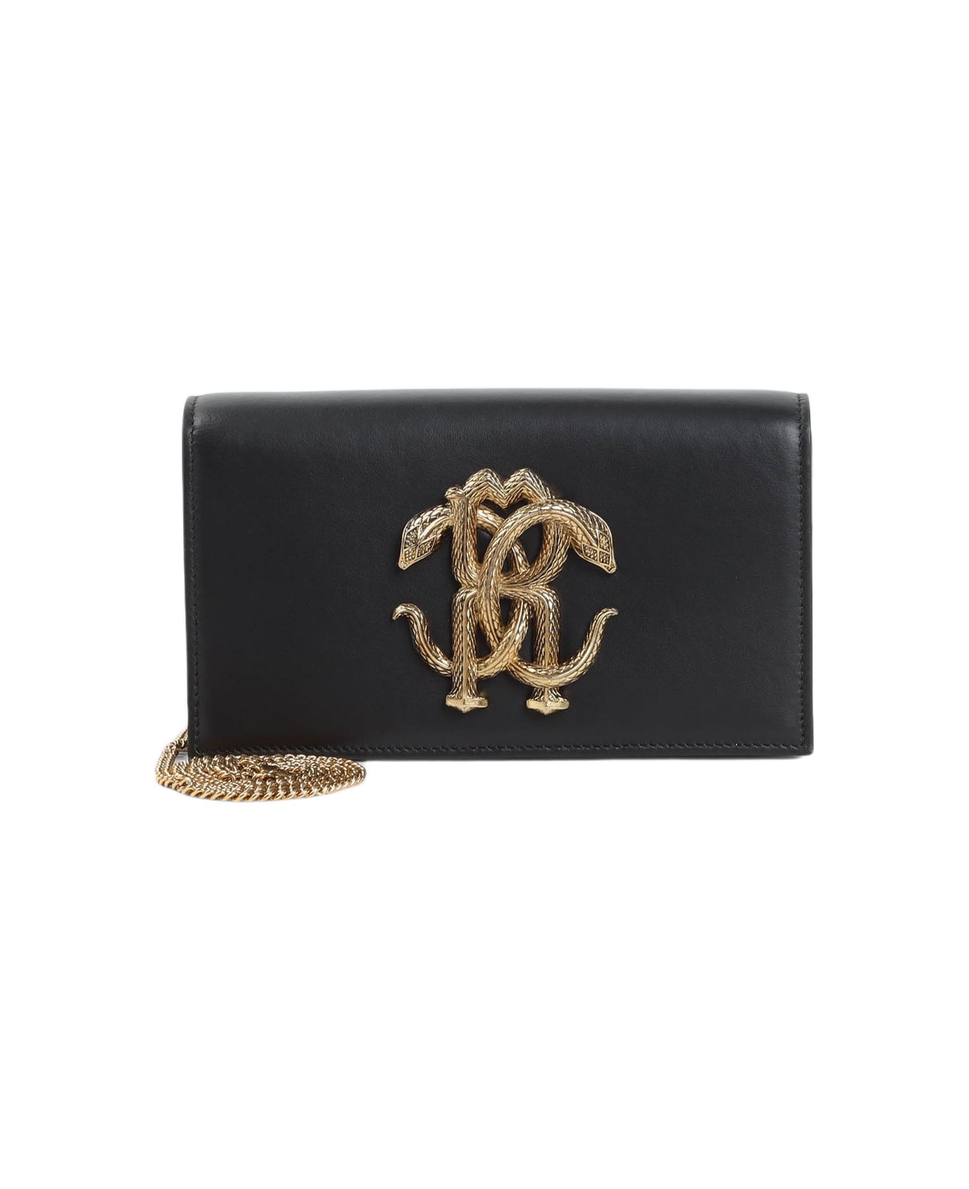 Roberto Cavalli Shoulder Bag - Black