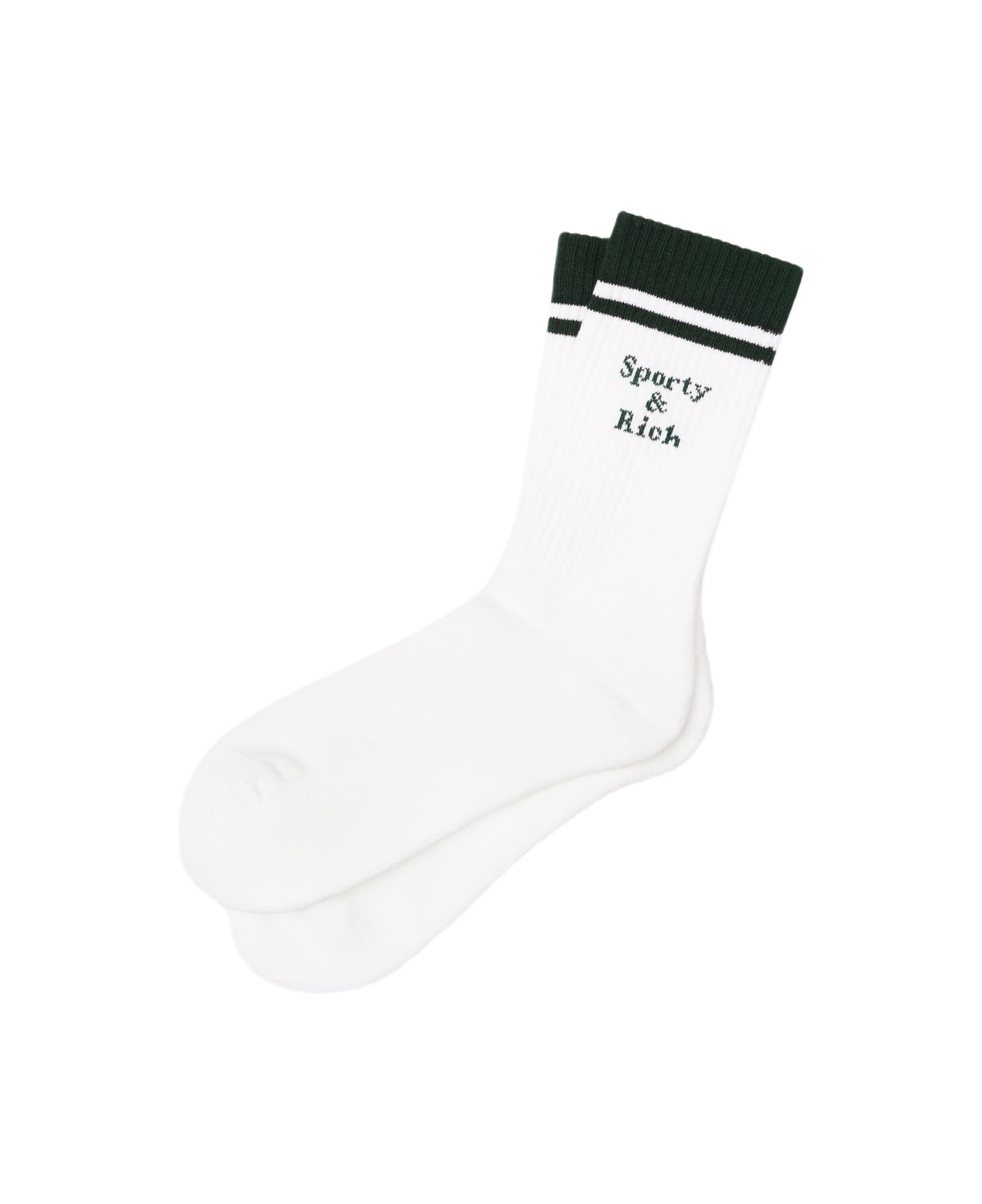 Sporty & Rich Socks - White