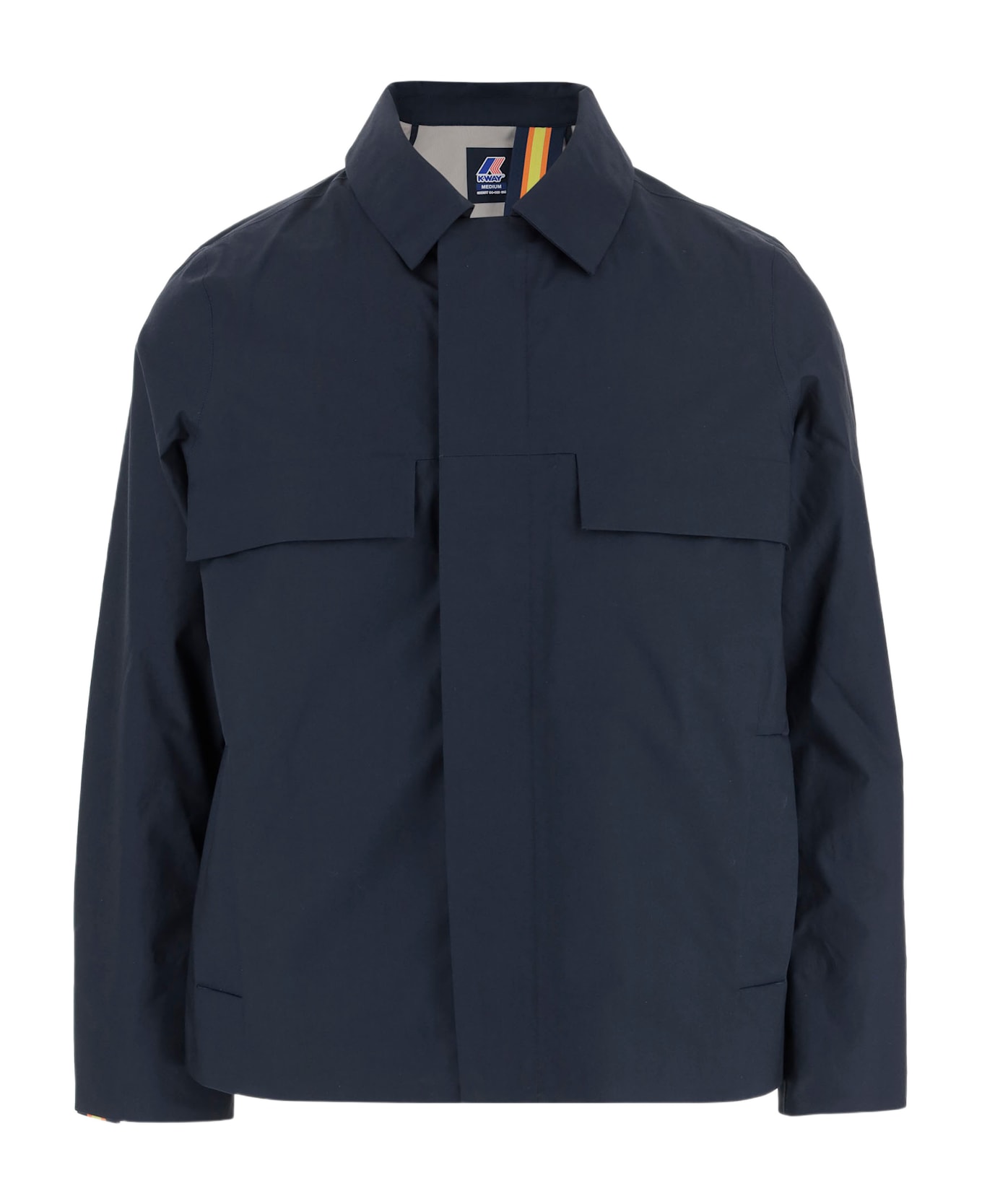 K-Way Windproof Cotton Jacket - Multicolore
