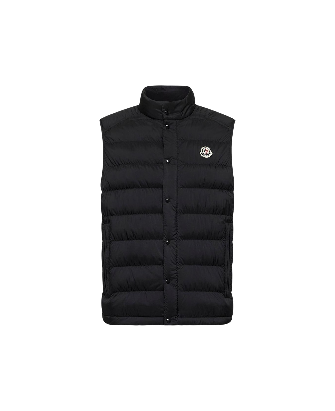 Moncler Black Barthe Down Gilet - Black