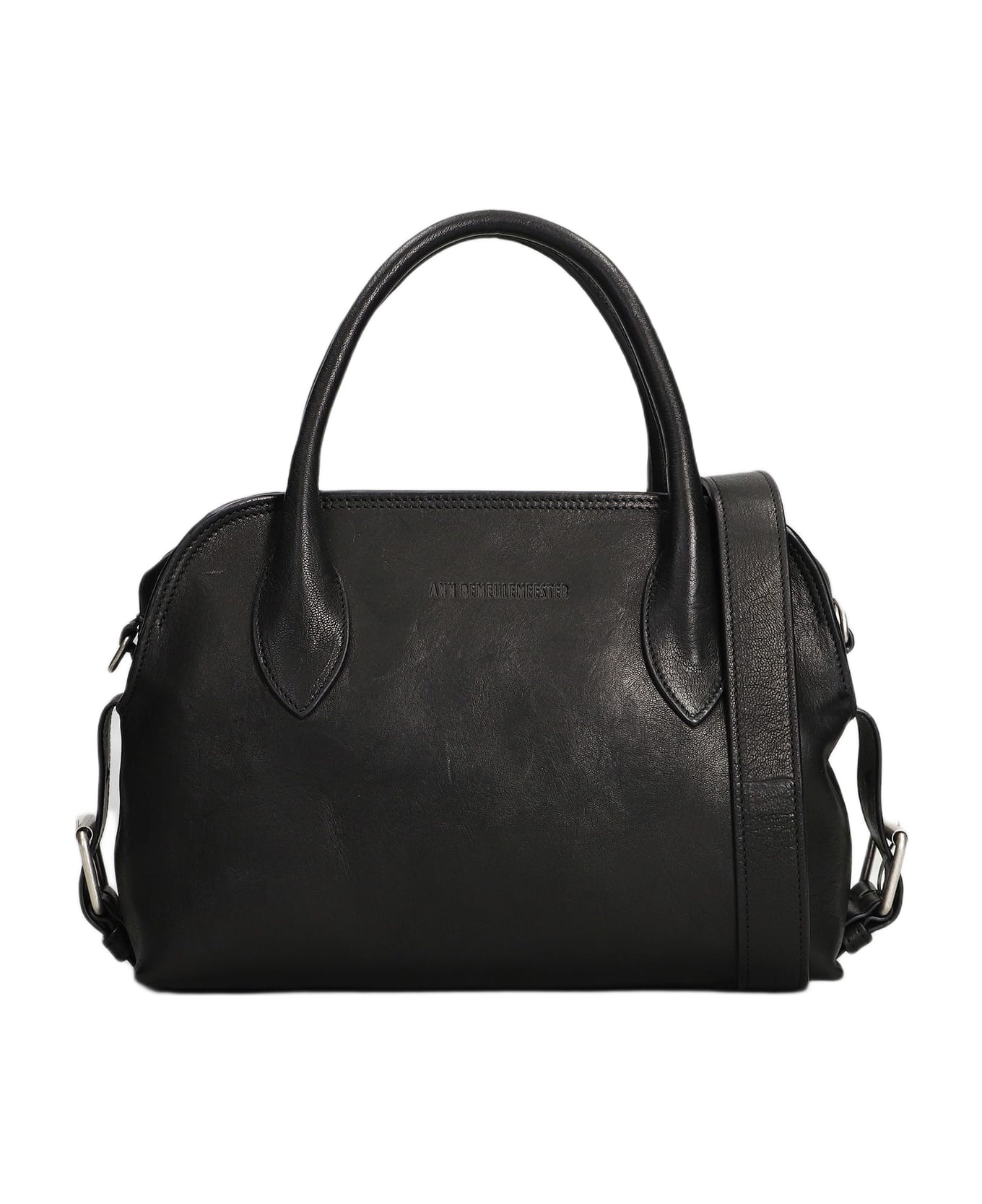 Ann Demeulemeester Lowa Hand Bag In Black Leather - black