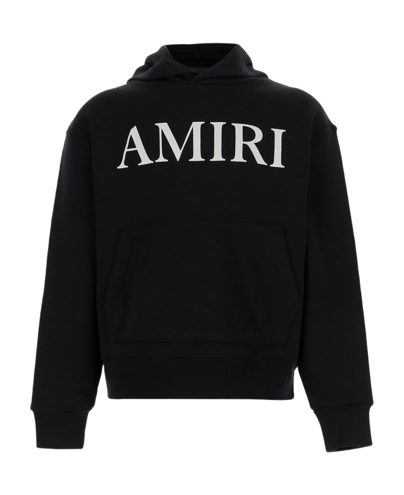 AMIRI Cotton Sweatshirt With Logo - Black