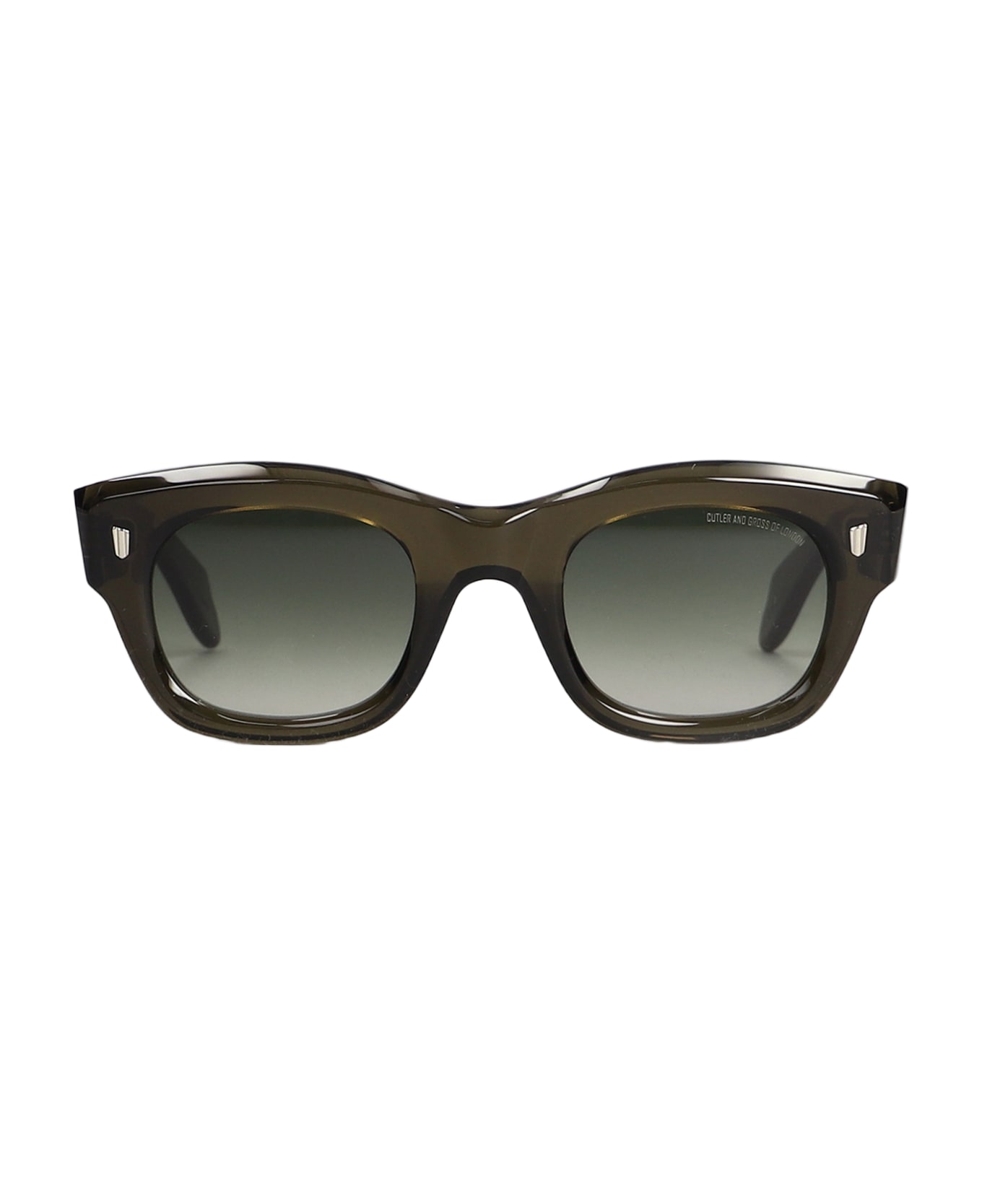 Cutler and Gross 9261 Sunglasses In Green Acetate - green