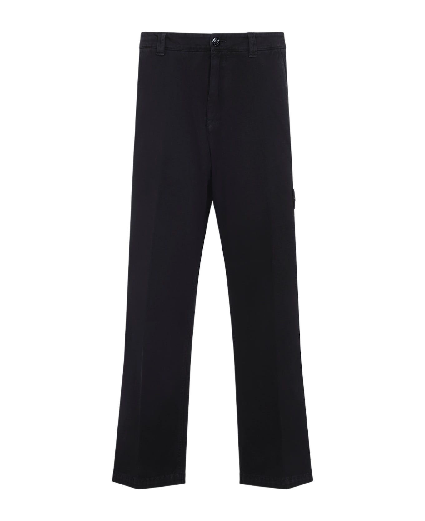 Stone Island Loose Pants - BLACK ボトムス
