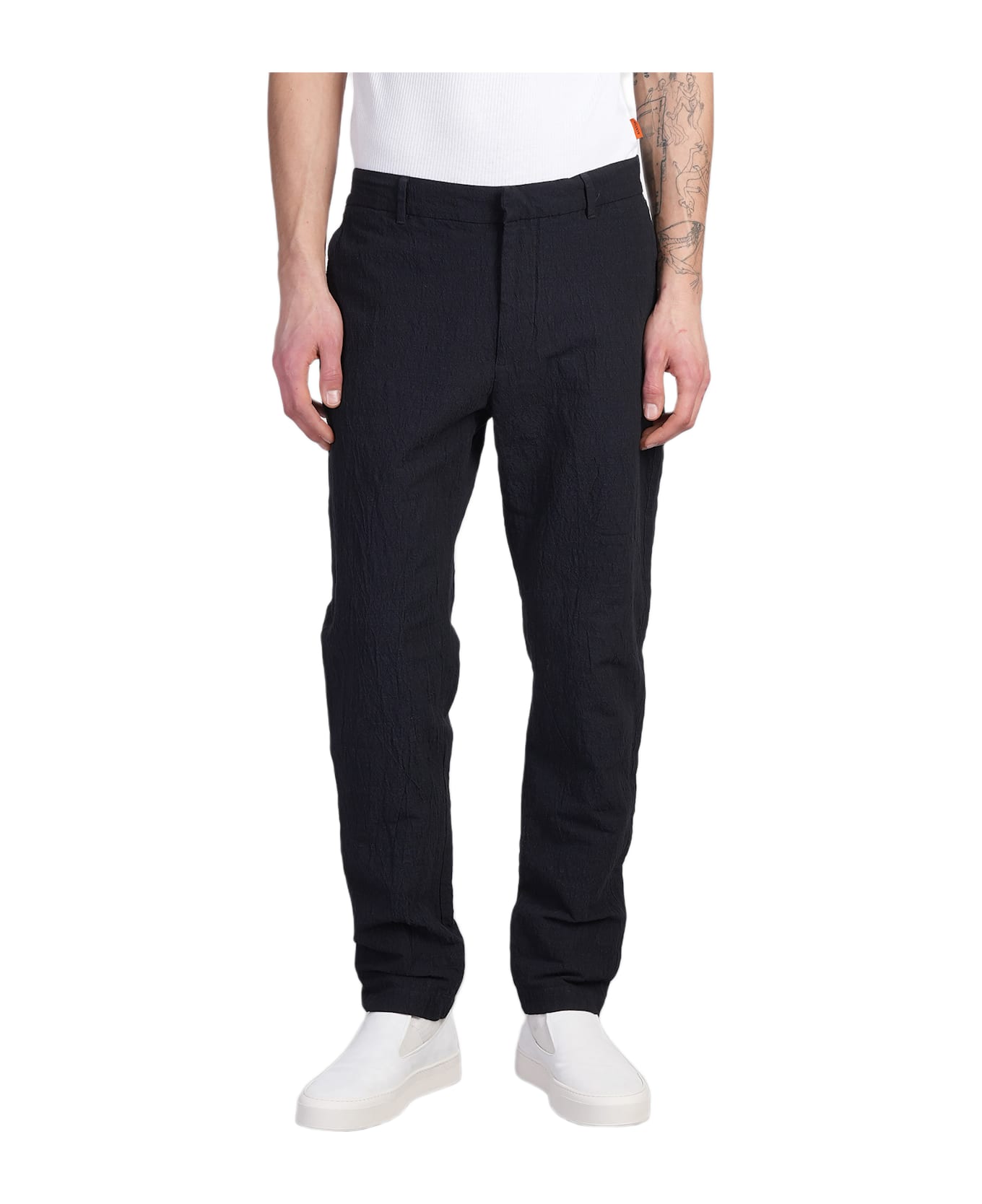 Barena Dosana Pants In Blue Cotton - blue