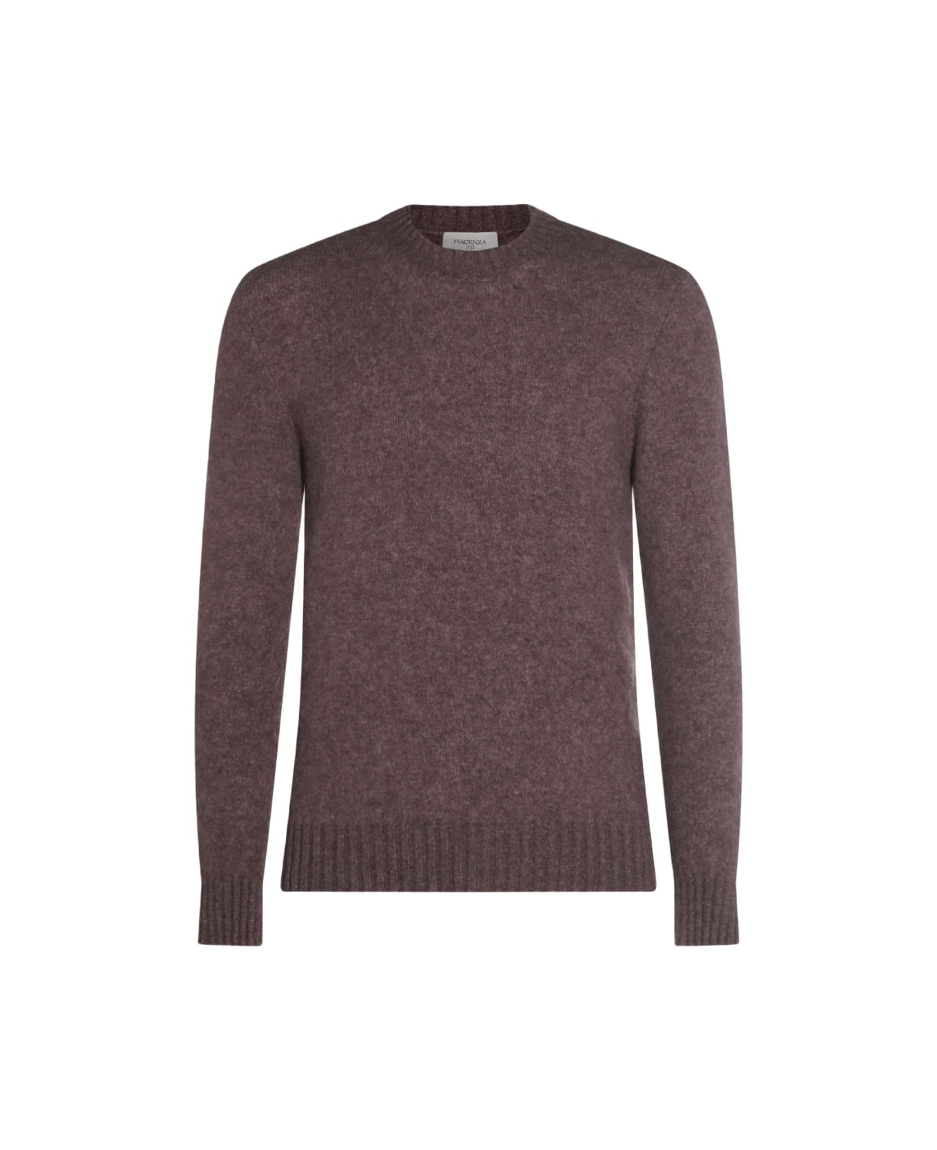 Piacenza Cashmere Beige Cashmere And Silk Blend Sweater - Dove Grey