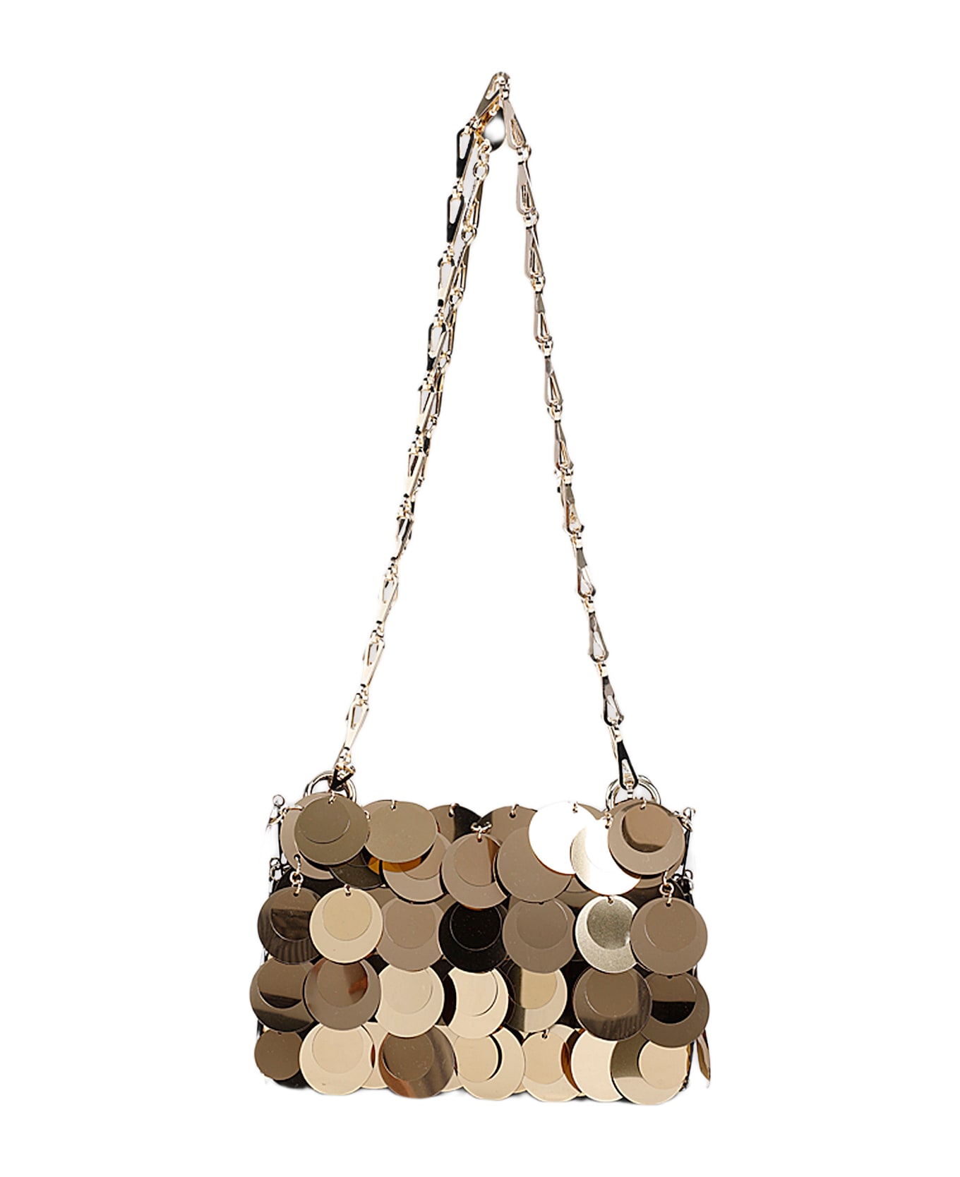 Paco Rabanne Sparkle Nano Bag - Light Gold