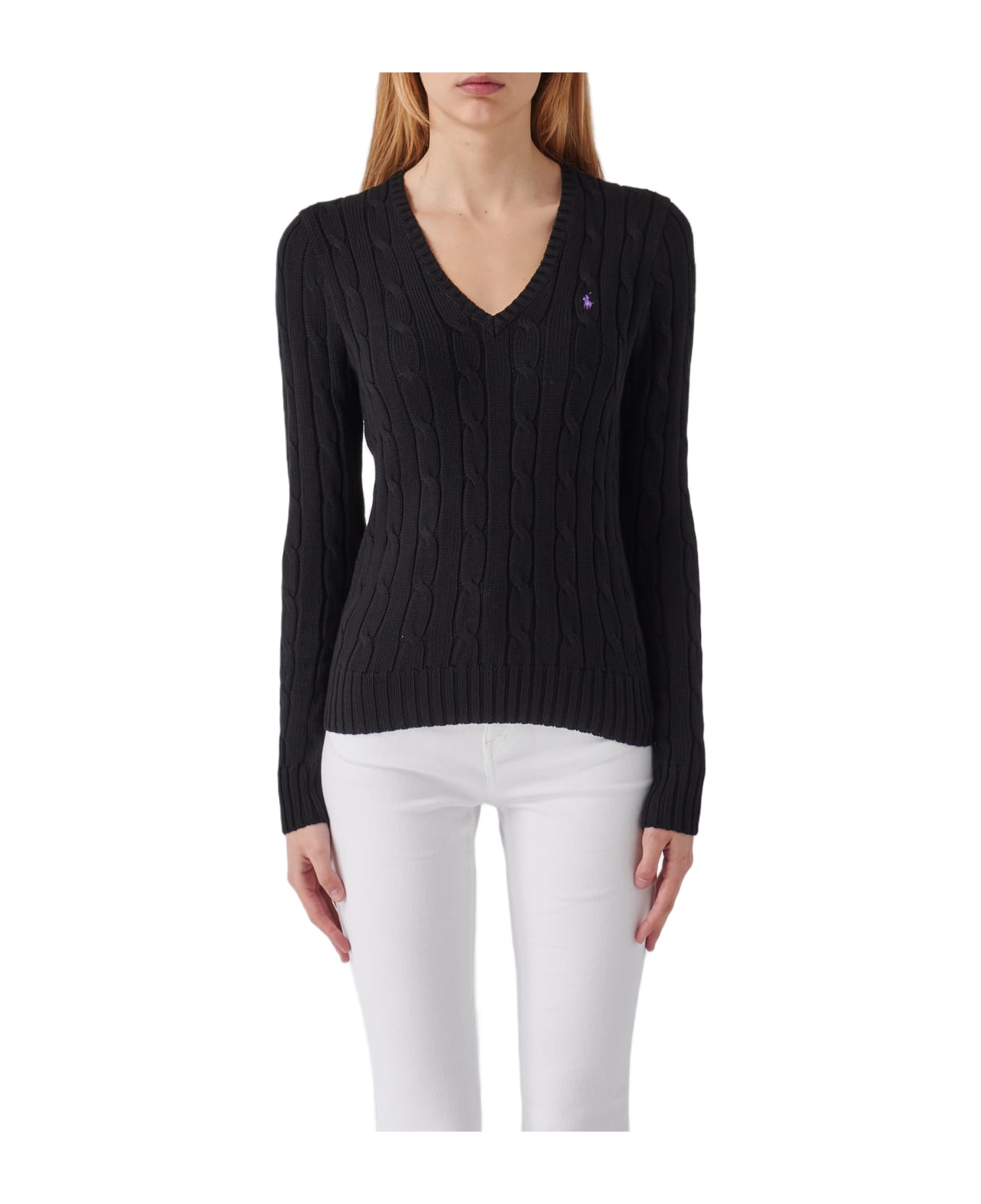 Polo Ralph Lauren Kimberly Sweater - NERO ニットウェア