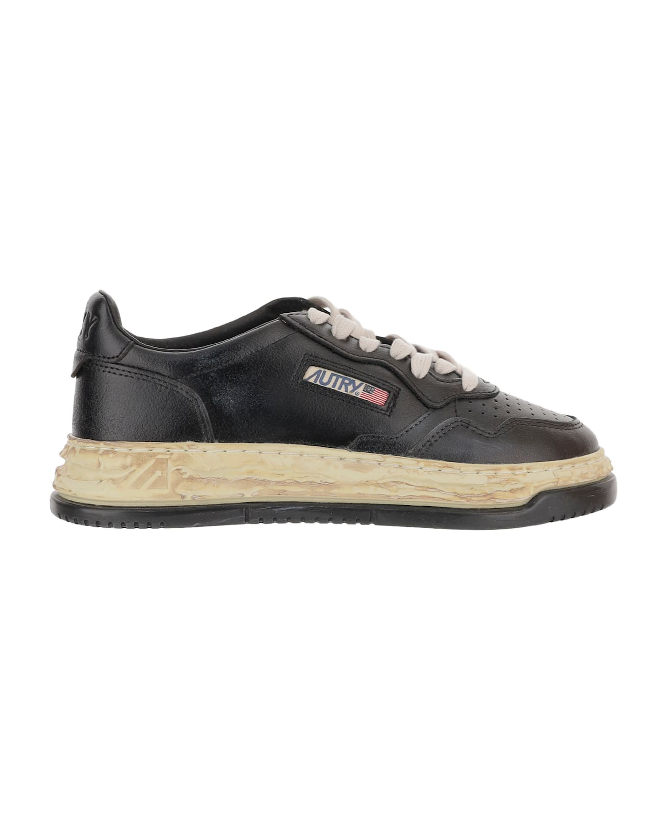 Autry Supvint Low X Mihara Yasuhiro Sneakers - Black