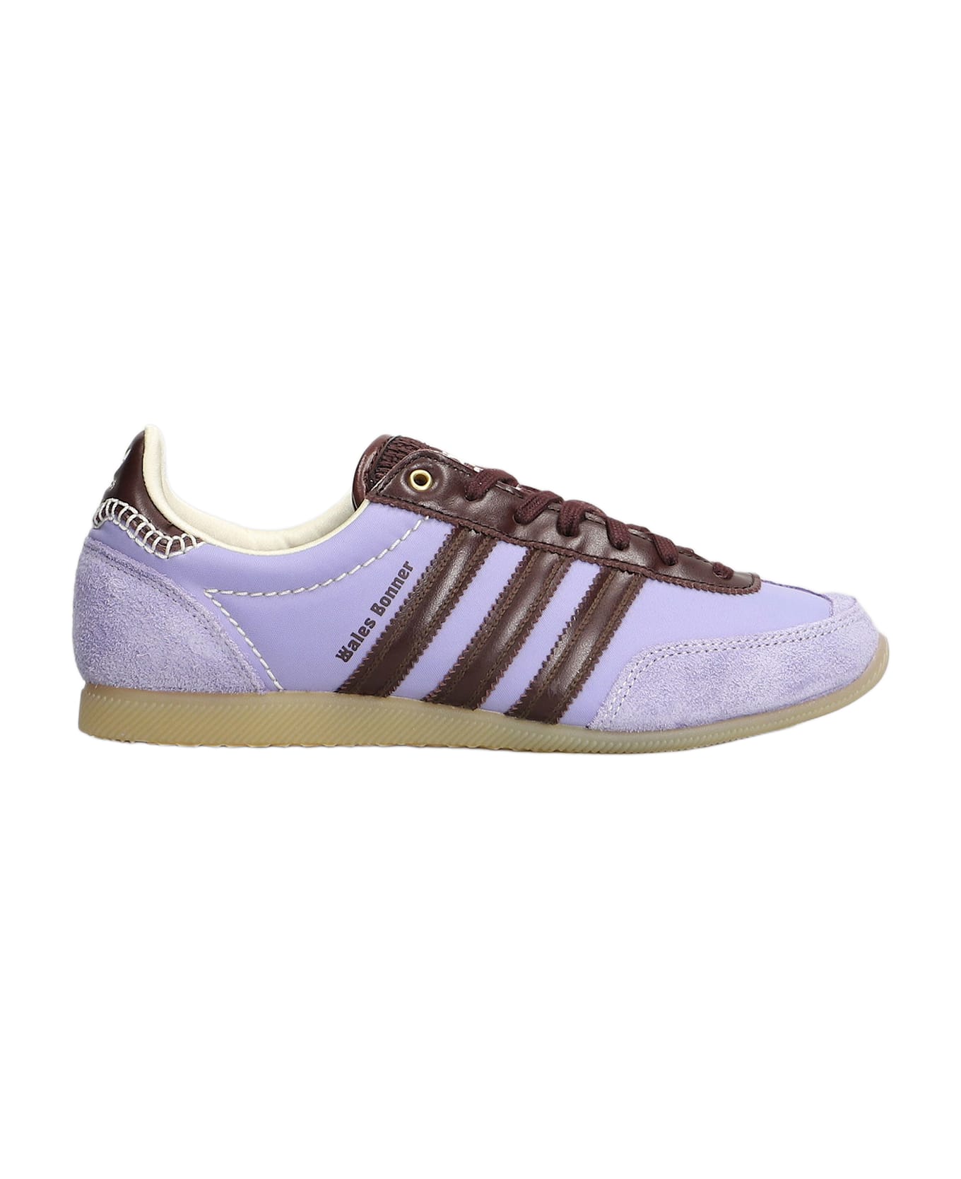 Adidas Originals by Wales Bonner Japan Sneakers In Viola Suede And Fabric - Viola