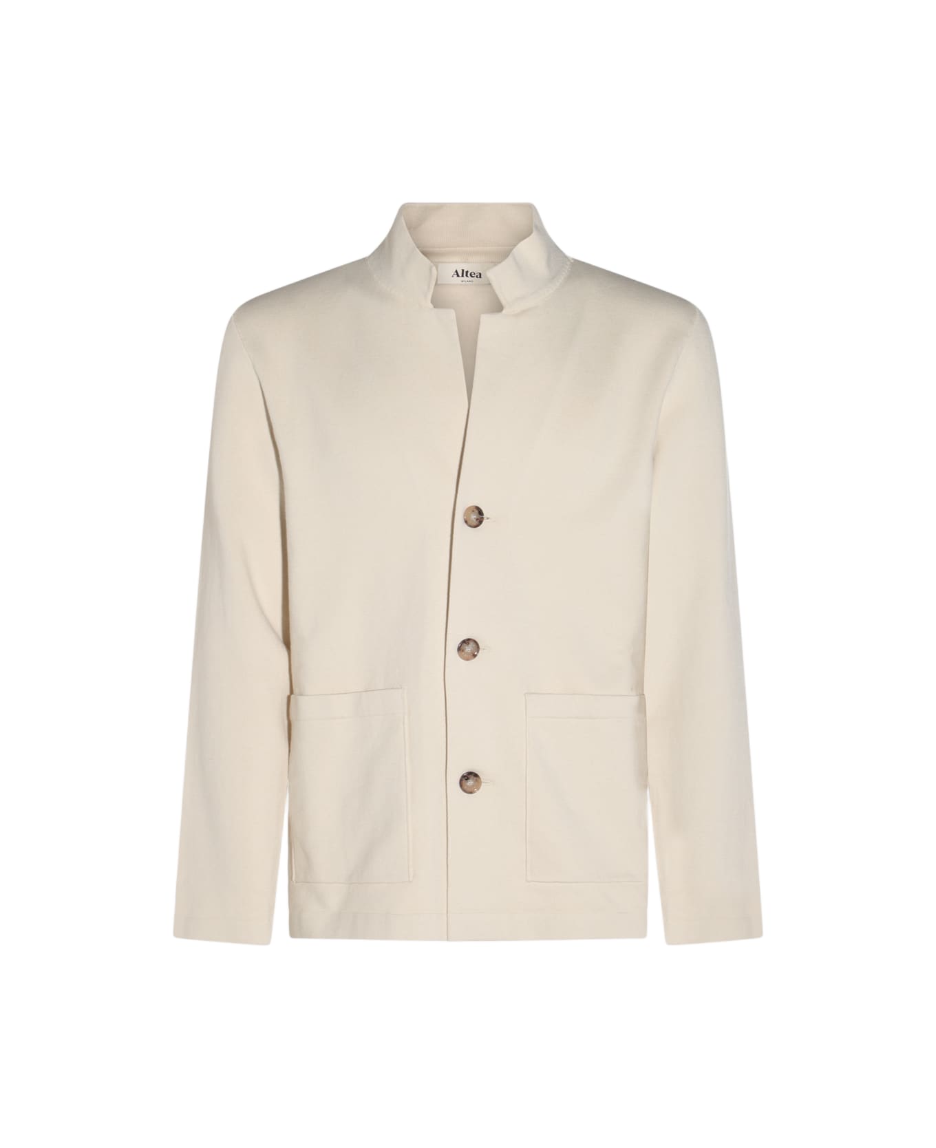 Altea Beige Cotton Blazer - MILK