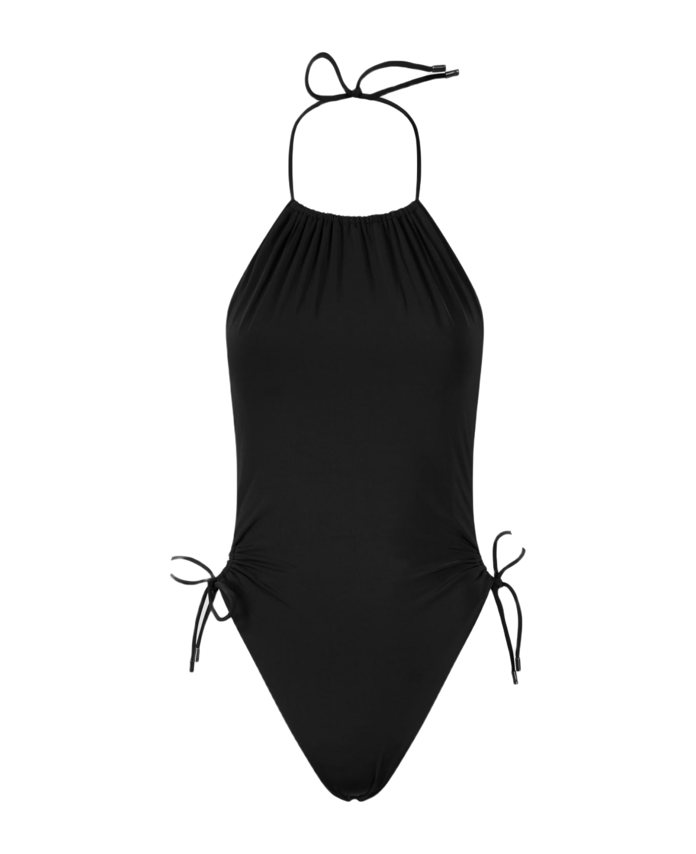 Saint Laurent Halterneck Swimsuit - Black 水着