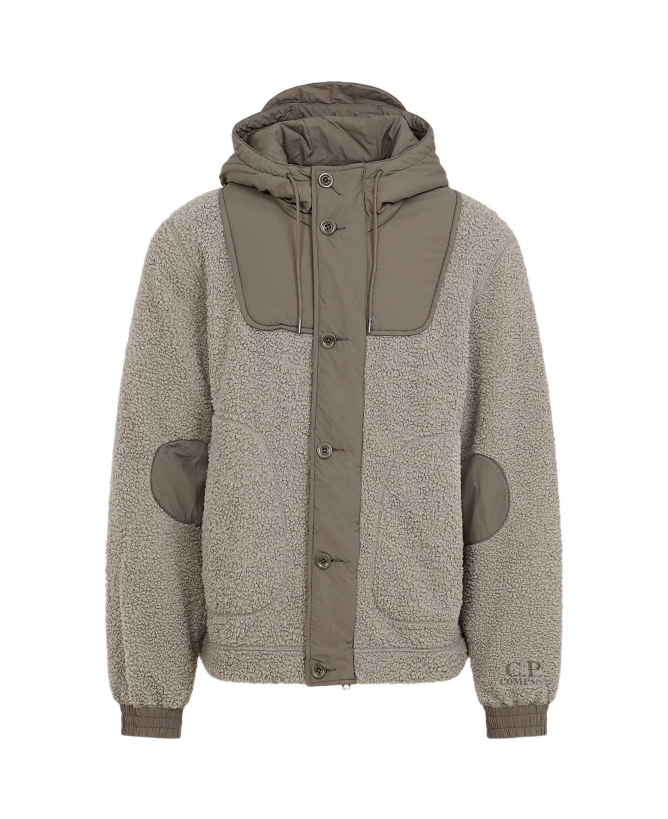C.P. Company Outwear Medium Jacket In Polar Shell - Vintage Khaki