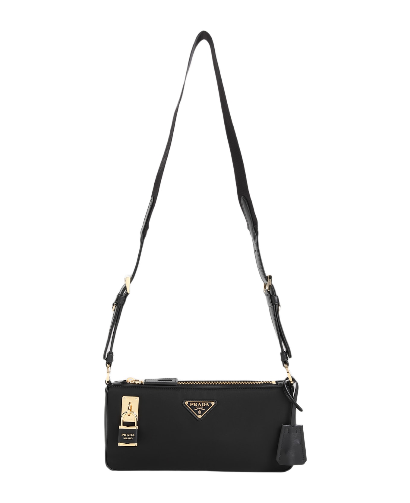Prada Re-nylon Shoulder Bag - Nero