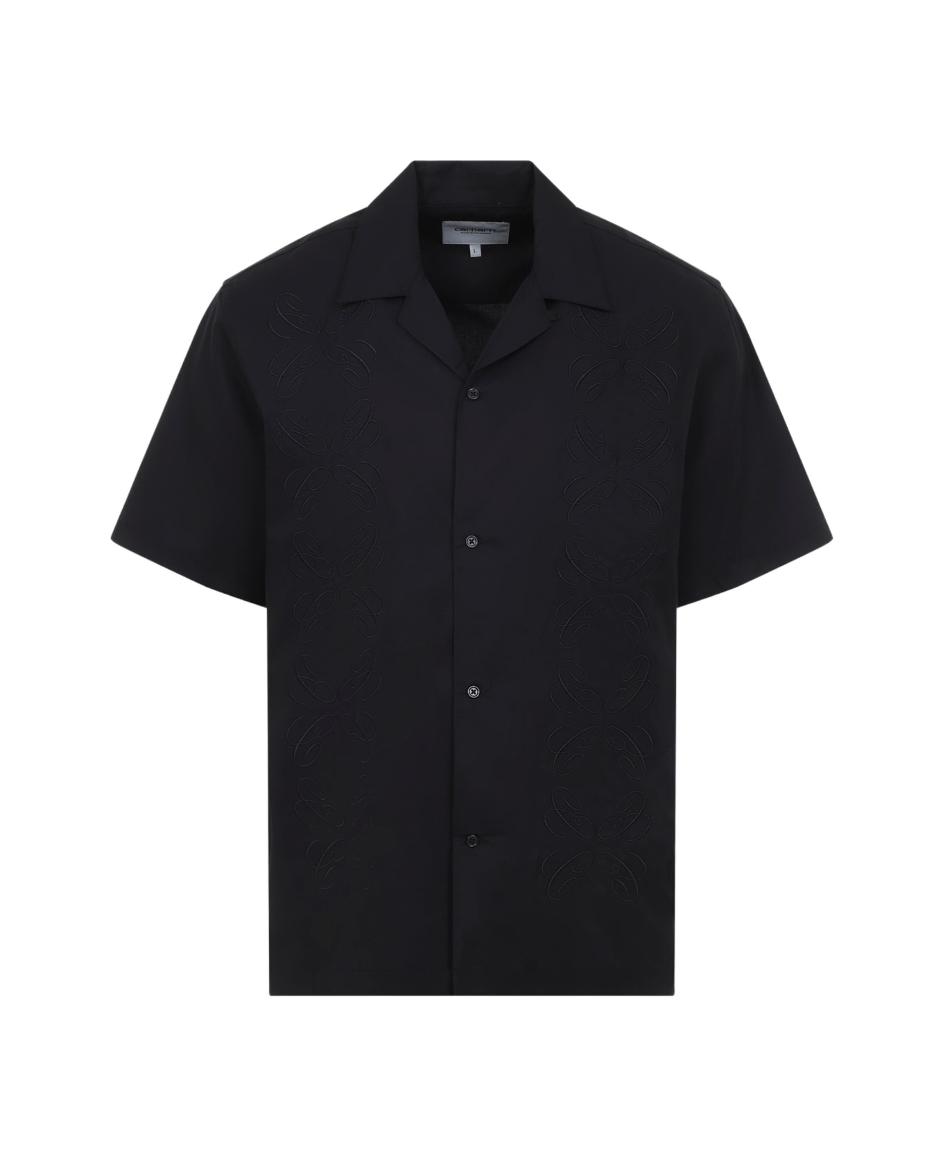 Carhartt Short Sleeves Signet Shirt - Black