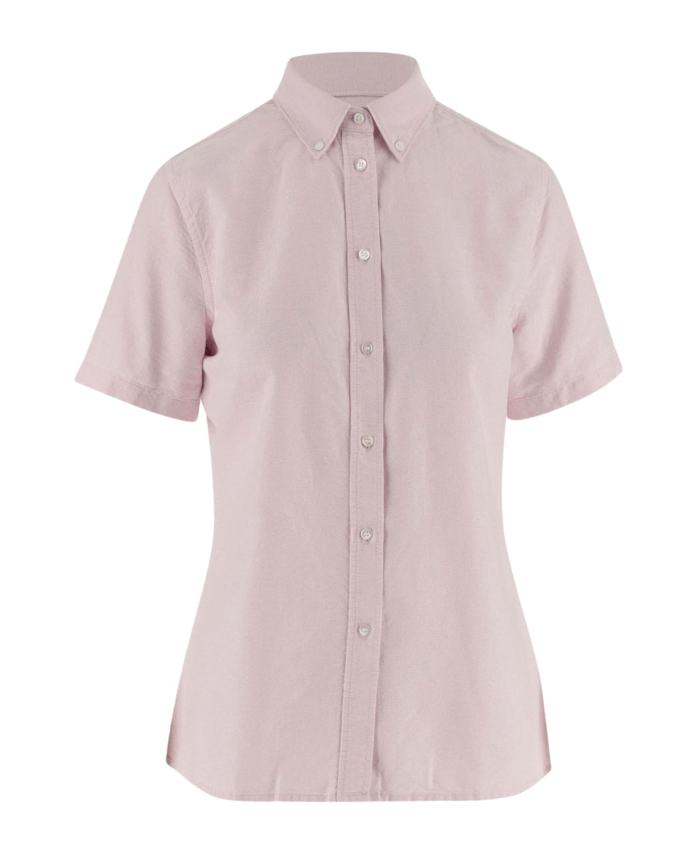 Aspesi Cotton Short Sleeve Shirt - Pink シャツ