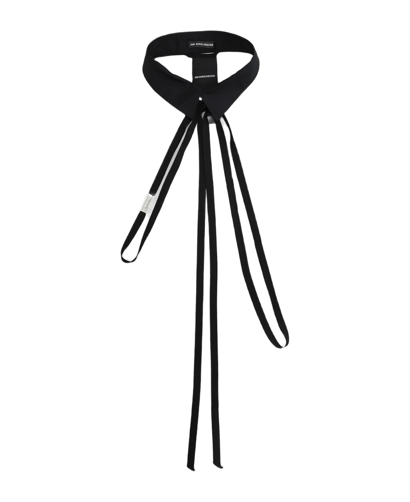 Ann Demeulemeester Adela In Black Cotton - black