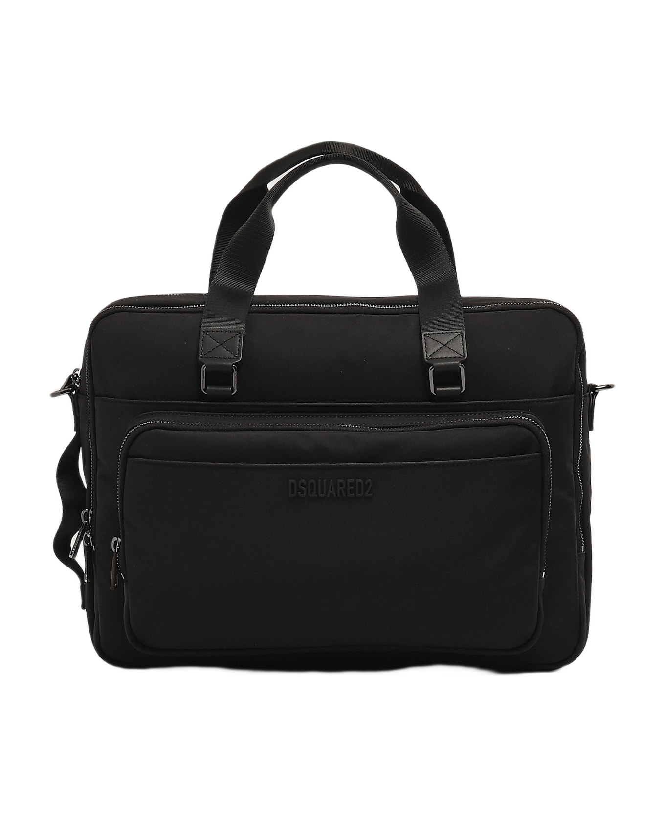 Dsquared2 Briefcase Cordura Briefcase - NERO