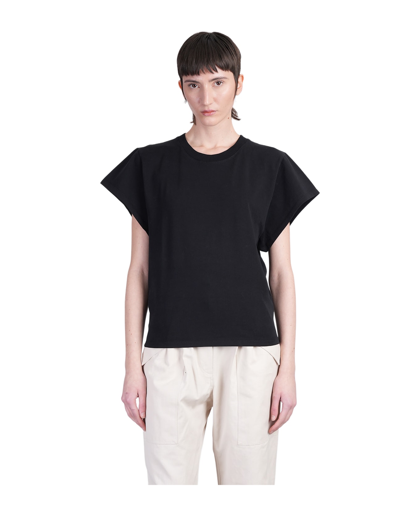 IRO Ceirsey T-shirt In Black Cotton - black